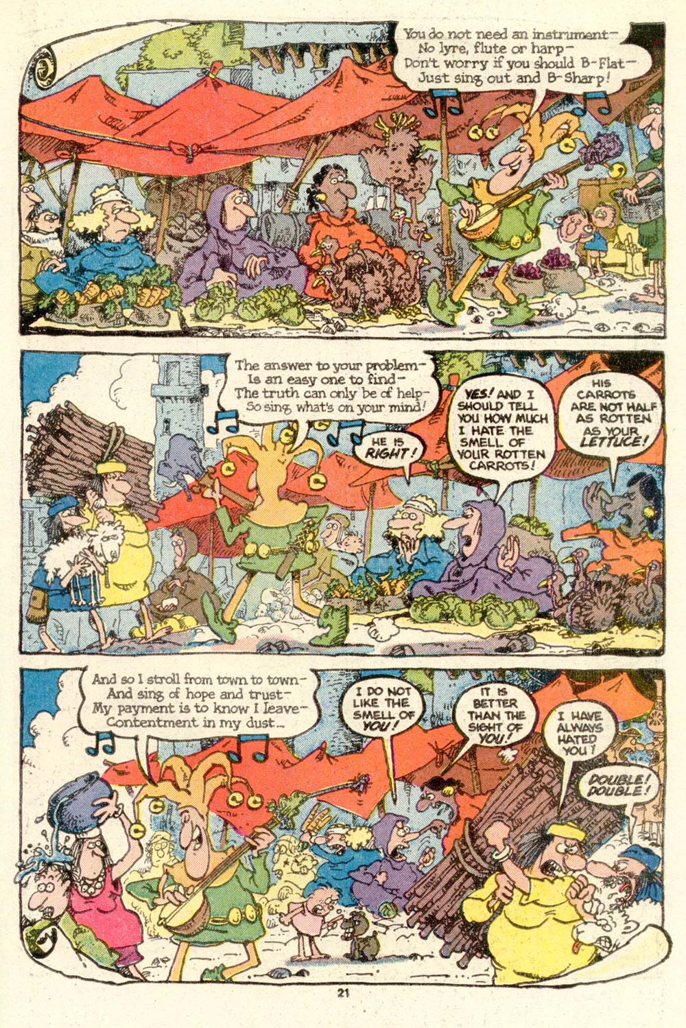 Read online Sergio Aragonés Groo the Wanderer comic -  Issue #15 - 22