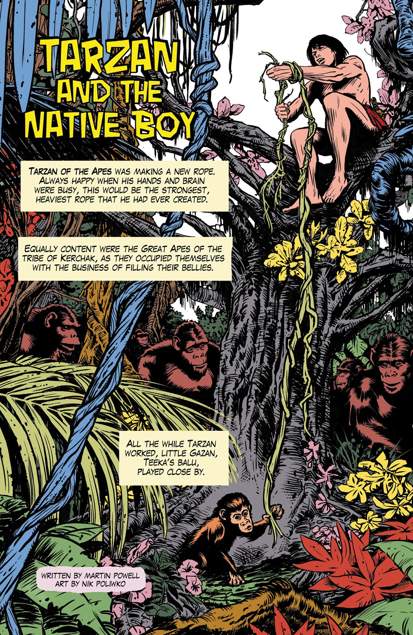 Read online Edgar Rice Burroughs' Jungle Tales of Tarzan comic -  Issue # TPB (Part 1) - 54