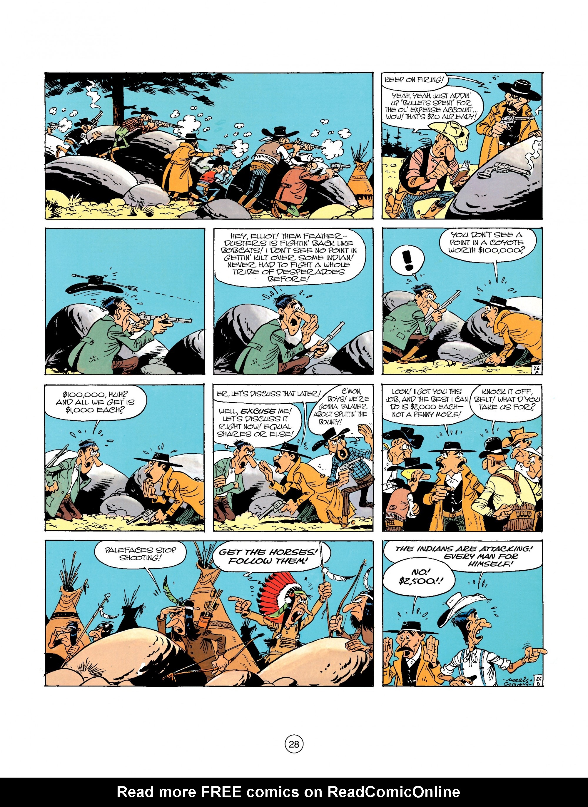 A Lucky Luke Adventure Issue #26 #26 - English 28