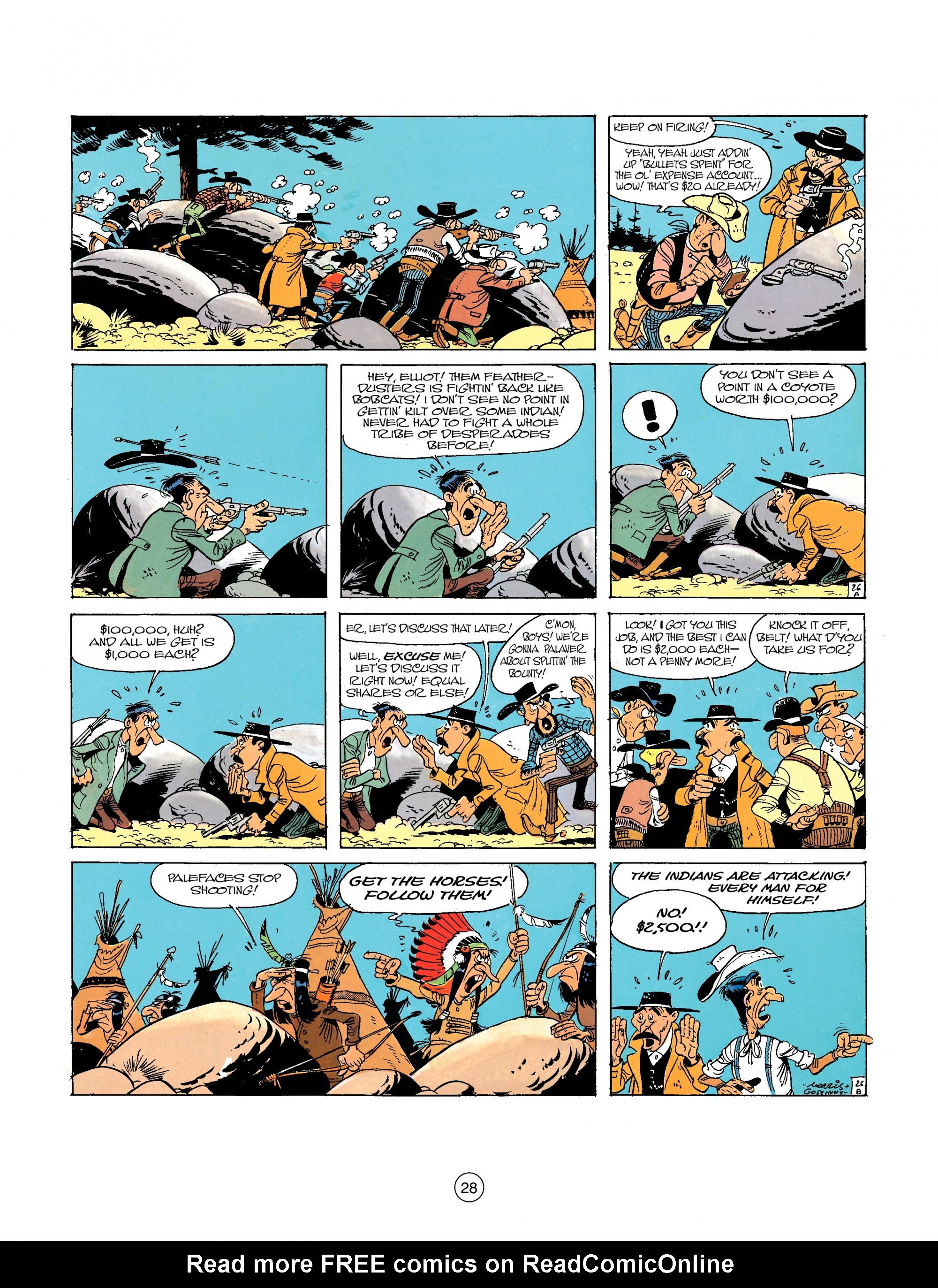 Read online A Lucky Luke Adventure comic -  Issue #26 - 28