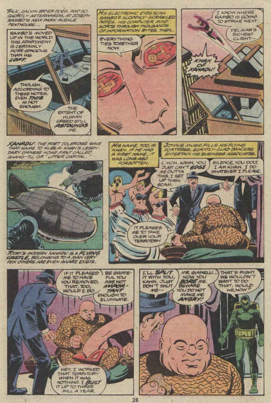 Read online Machine Man (1978) comic -  Issue #11 - 15