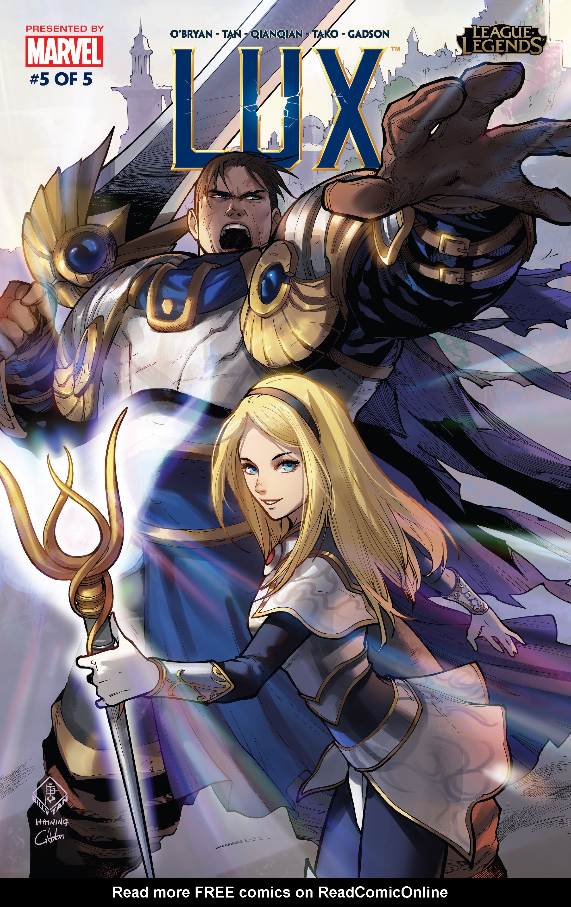 Read online League of Legends: Lux comic -  Issue #5 - 1