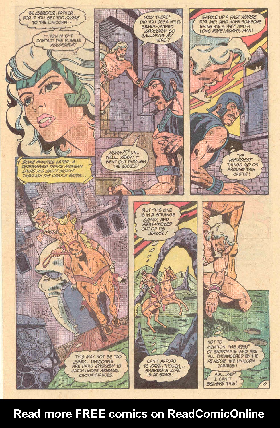 Read online Warlord (1976) comic -  Issue #72 - 11
