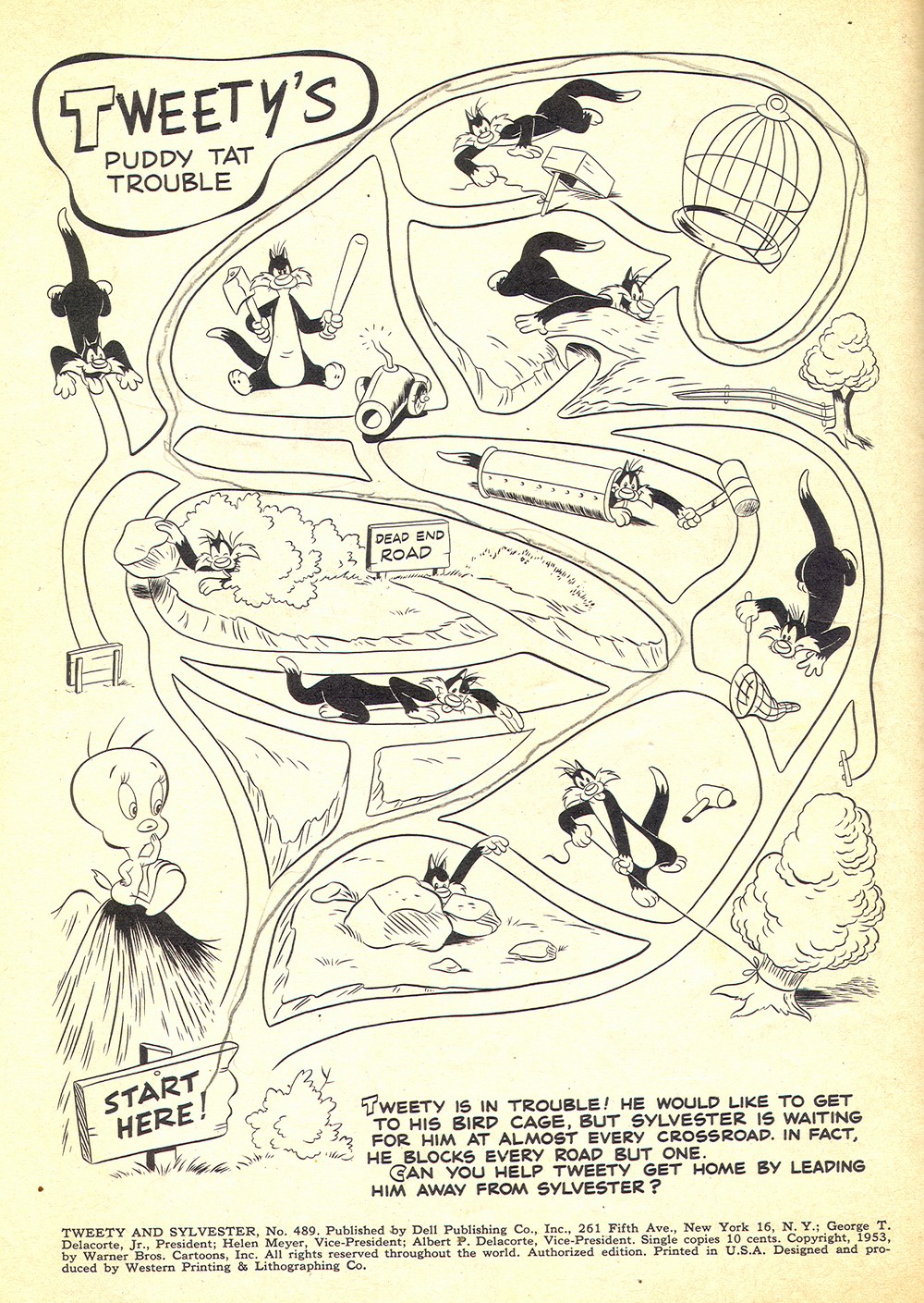 Read online Four Color Comics comic -  Issue #489 - 2