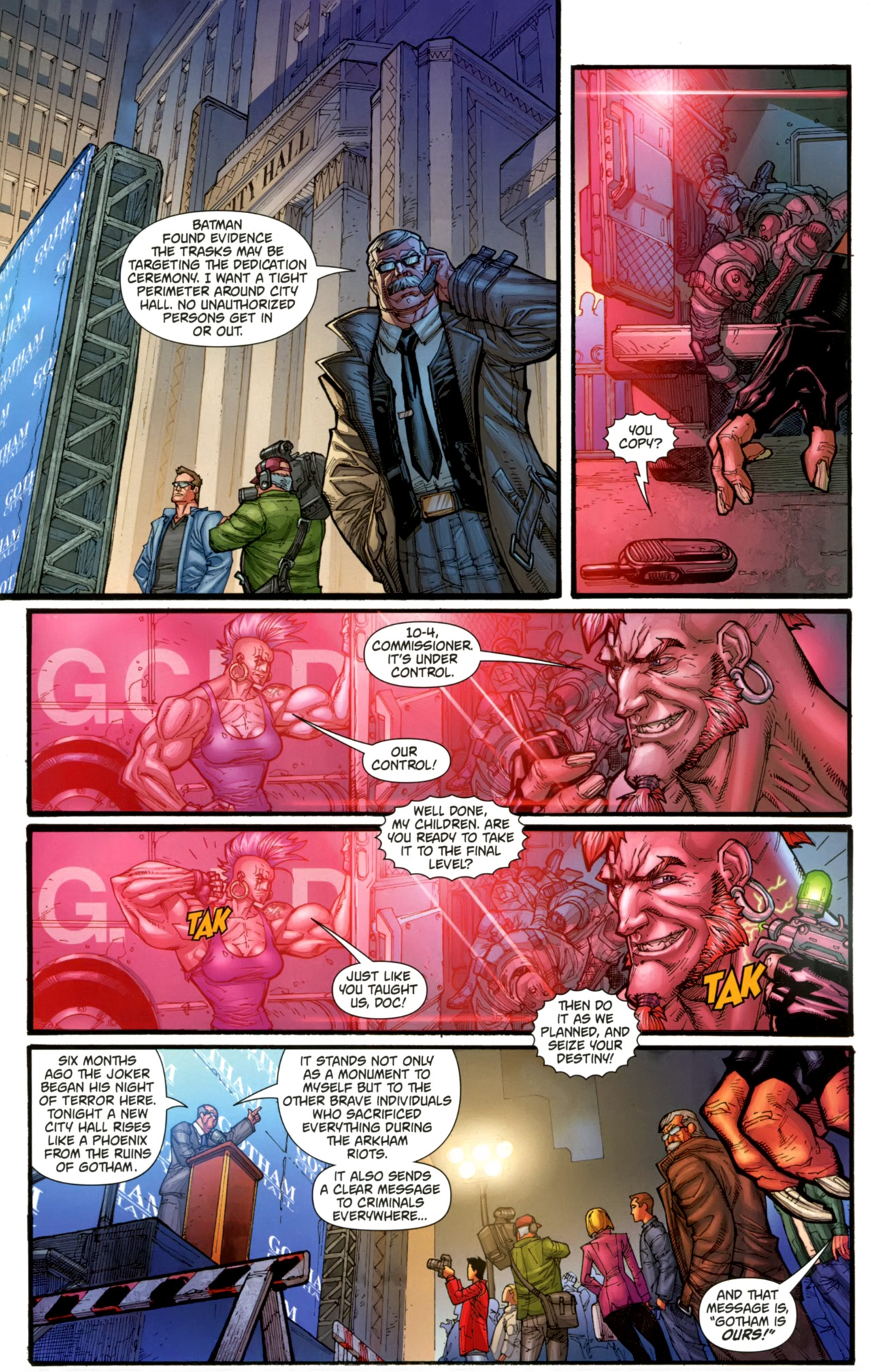 Read online Batman: Arkham City comic -  Issue #1 - 17