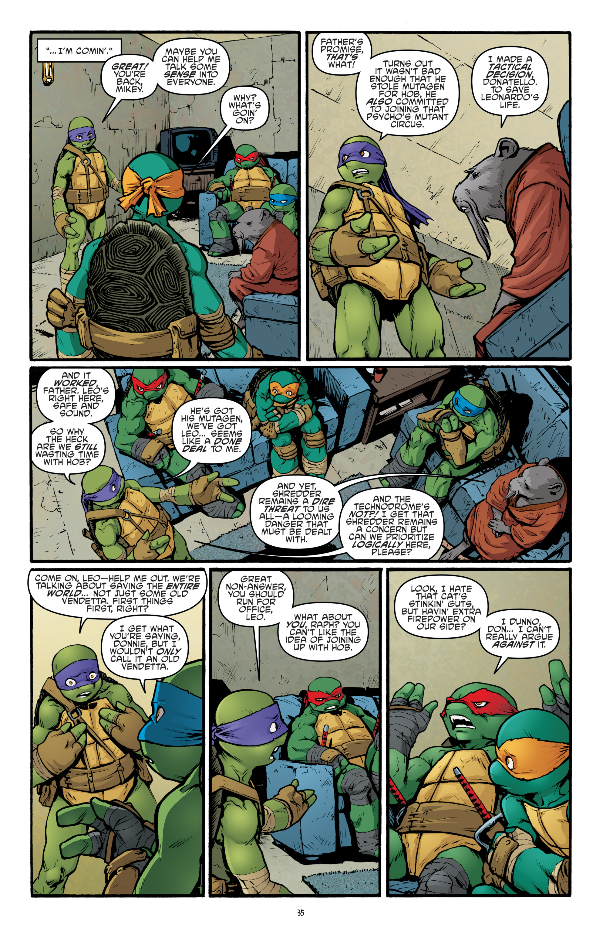 Read online Teenage Mutant Ninja Turtles: The IDW Collection comic -  Issue # TPB 5 (Part 2) - 11
