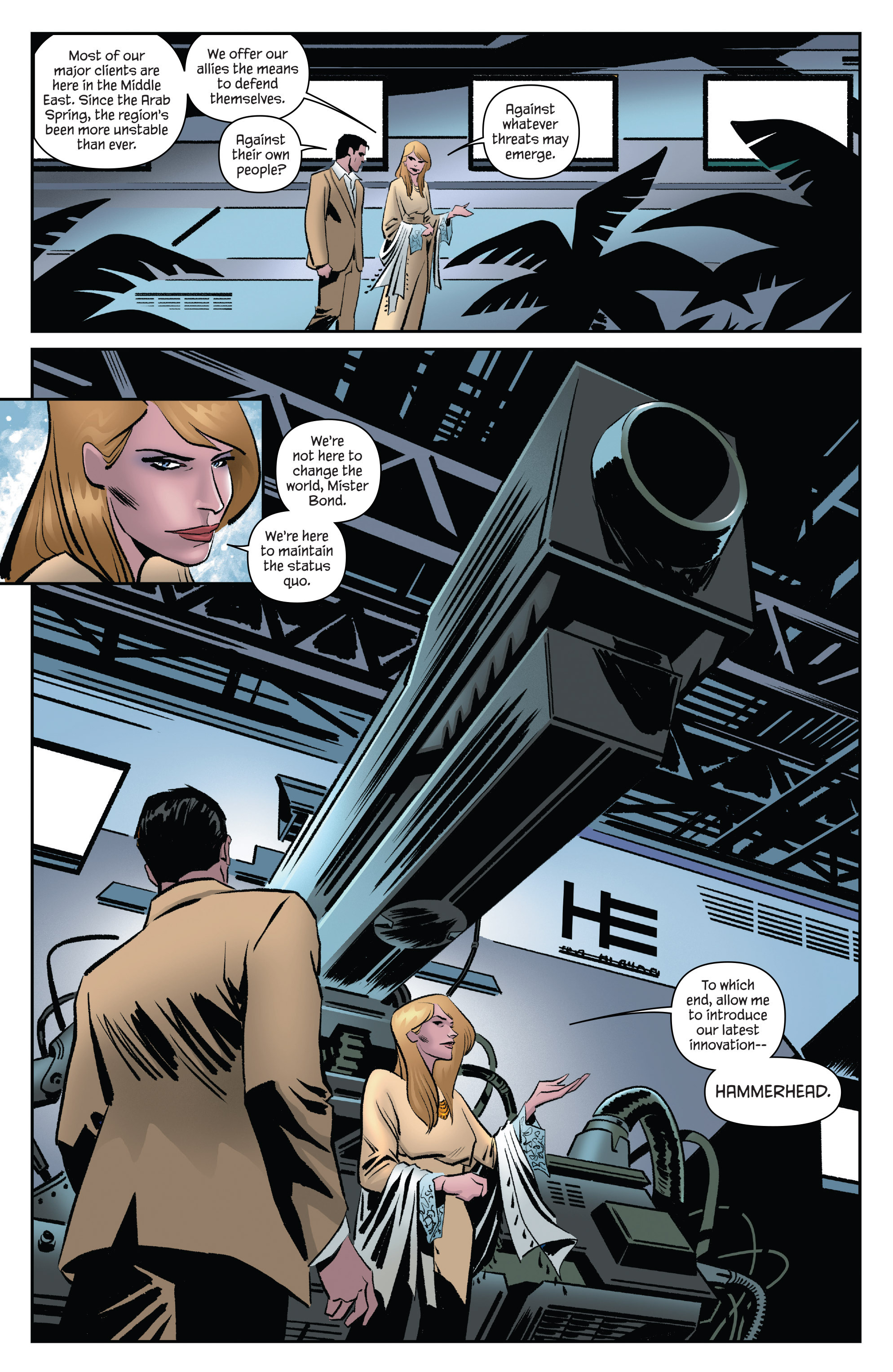 Read online James Bond: Hammerhead comic -  Issue #1 - 20