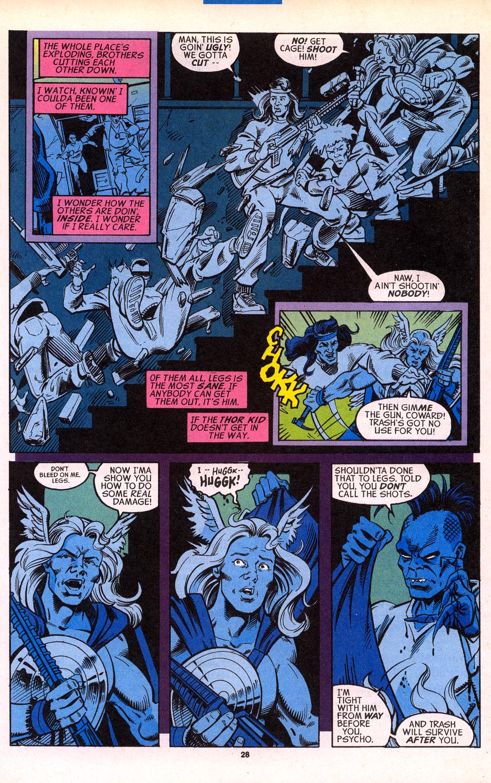 Read online Cage (1992) comic -  Issue #11 - 20