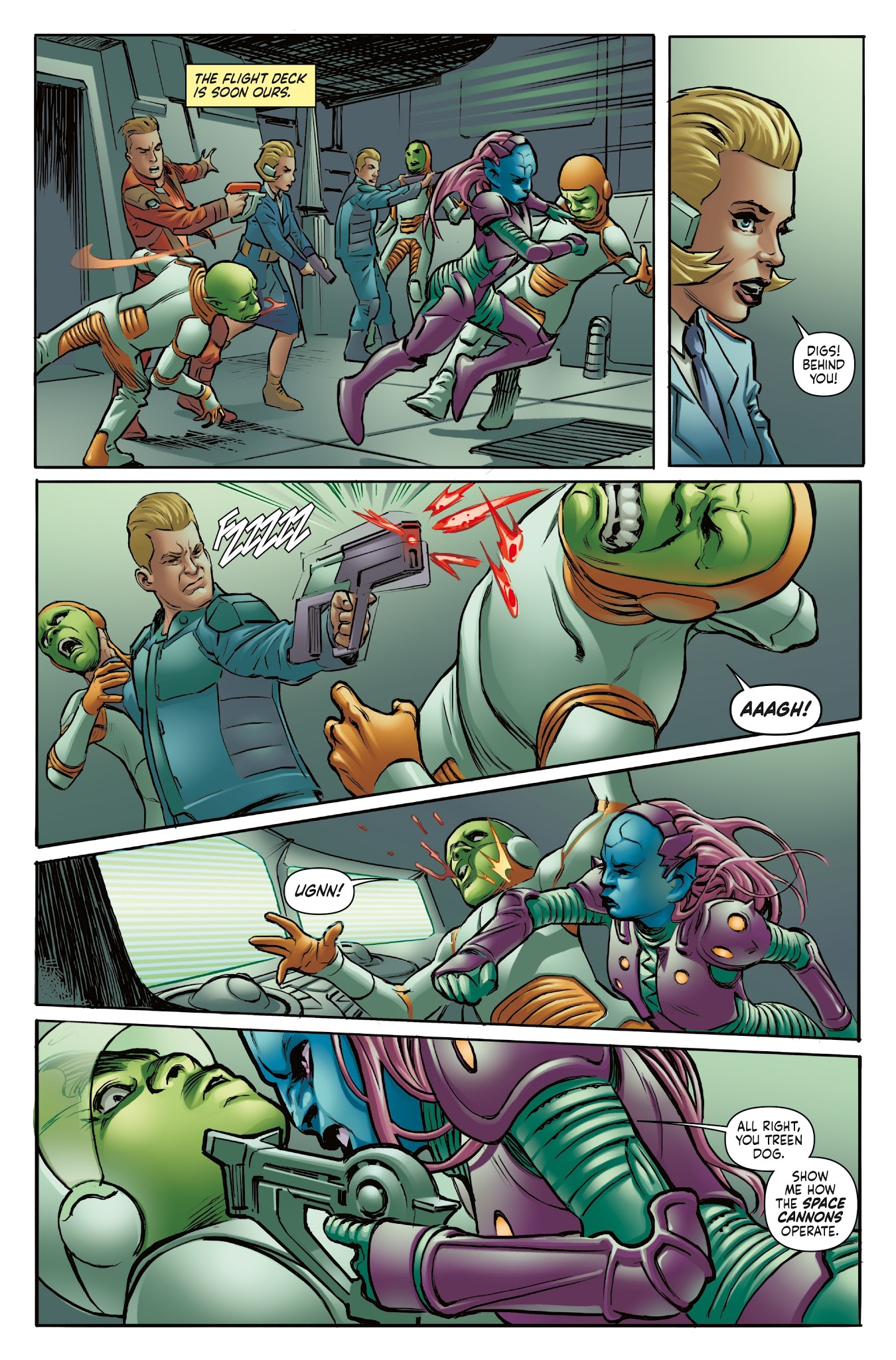 Read online Dan Dare (2017) comic -  Issue #3 - 14