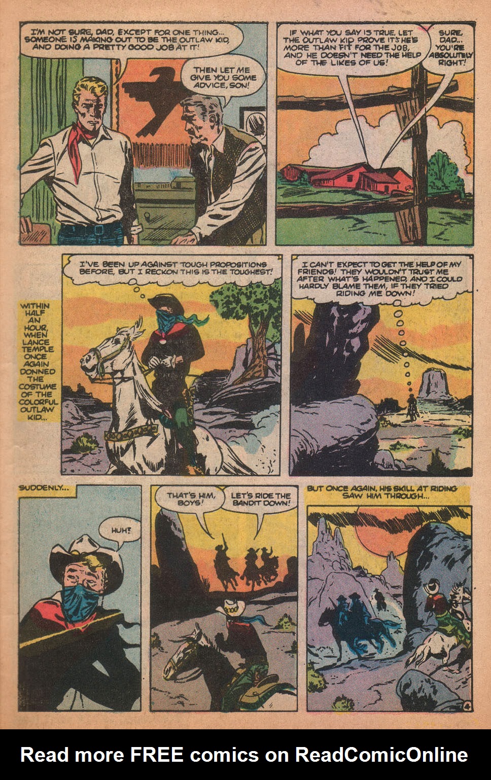 Read online The Outlaw Kid (1970) comic -  Issue #18 - 7
