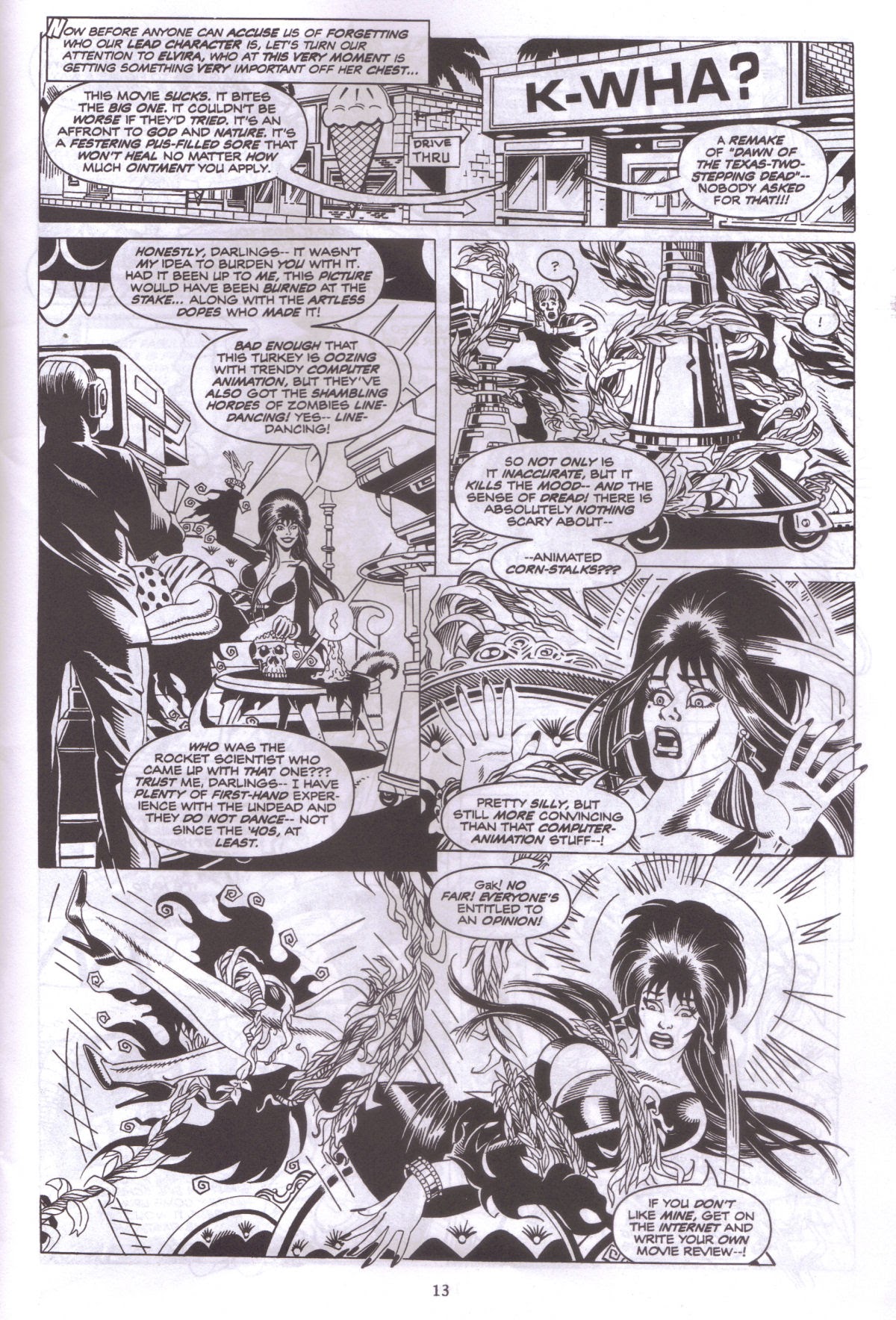 Read online Elvira, Mistress of the Dark comic -  Issue #165 - 15