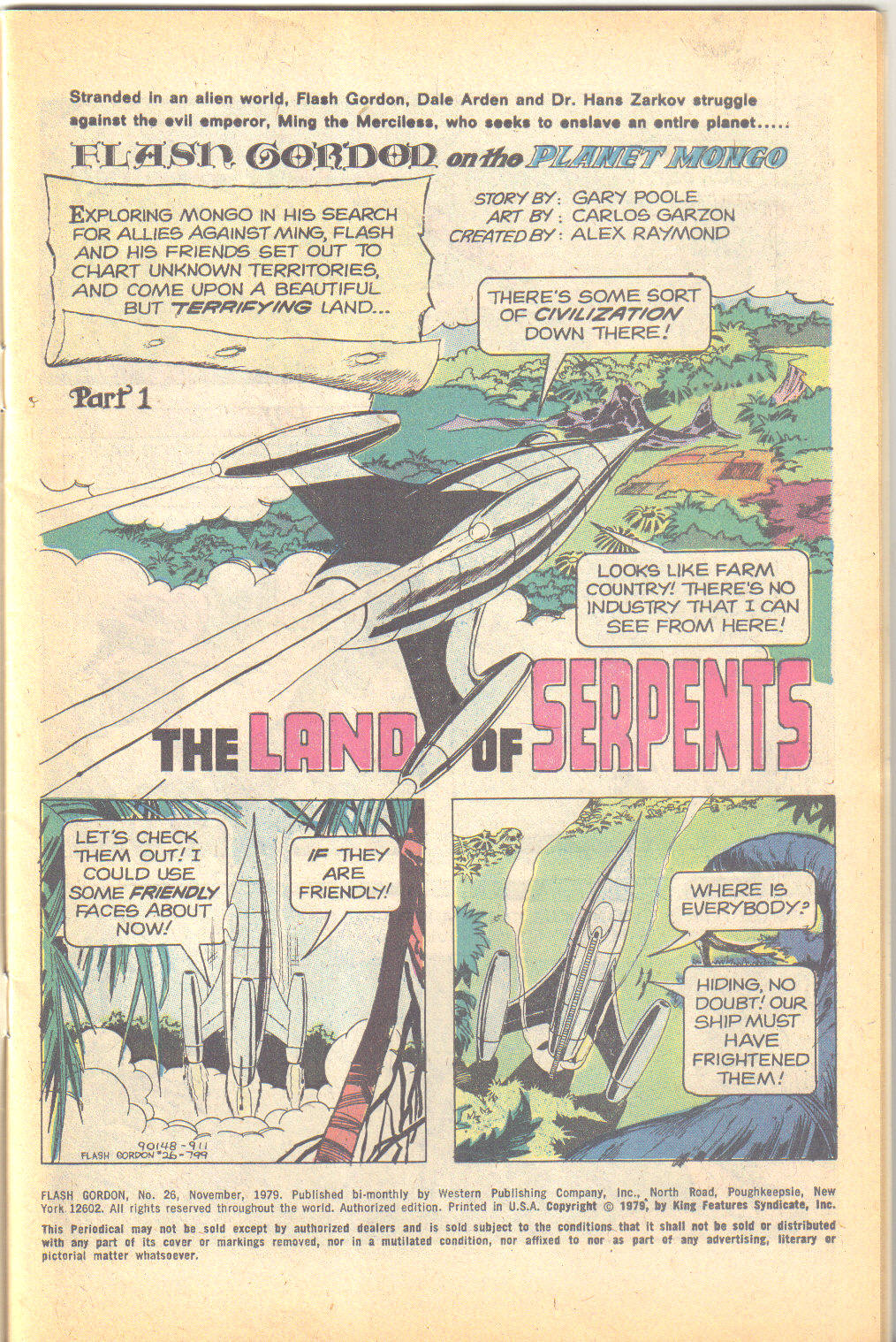 Read online Flash Gordon (1978) comic -  Issue #26 - 3