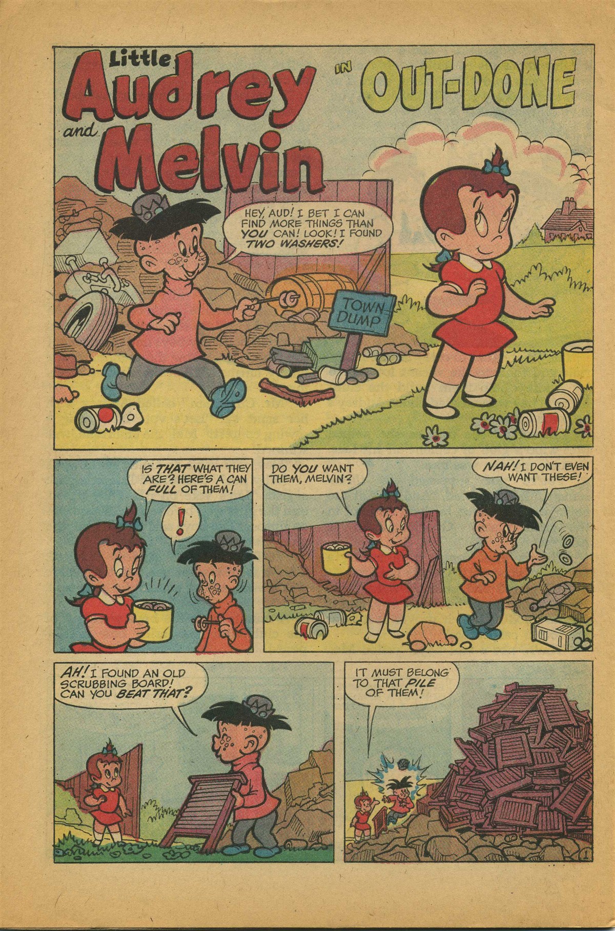 Read online Little Audrey And Melvin comic -  Issue #25 - 28