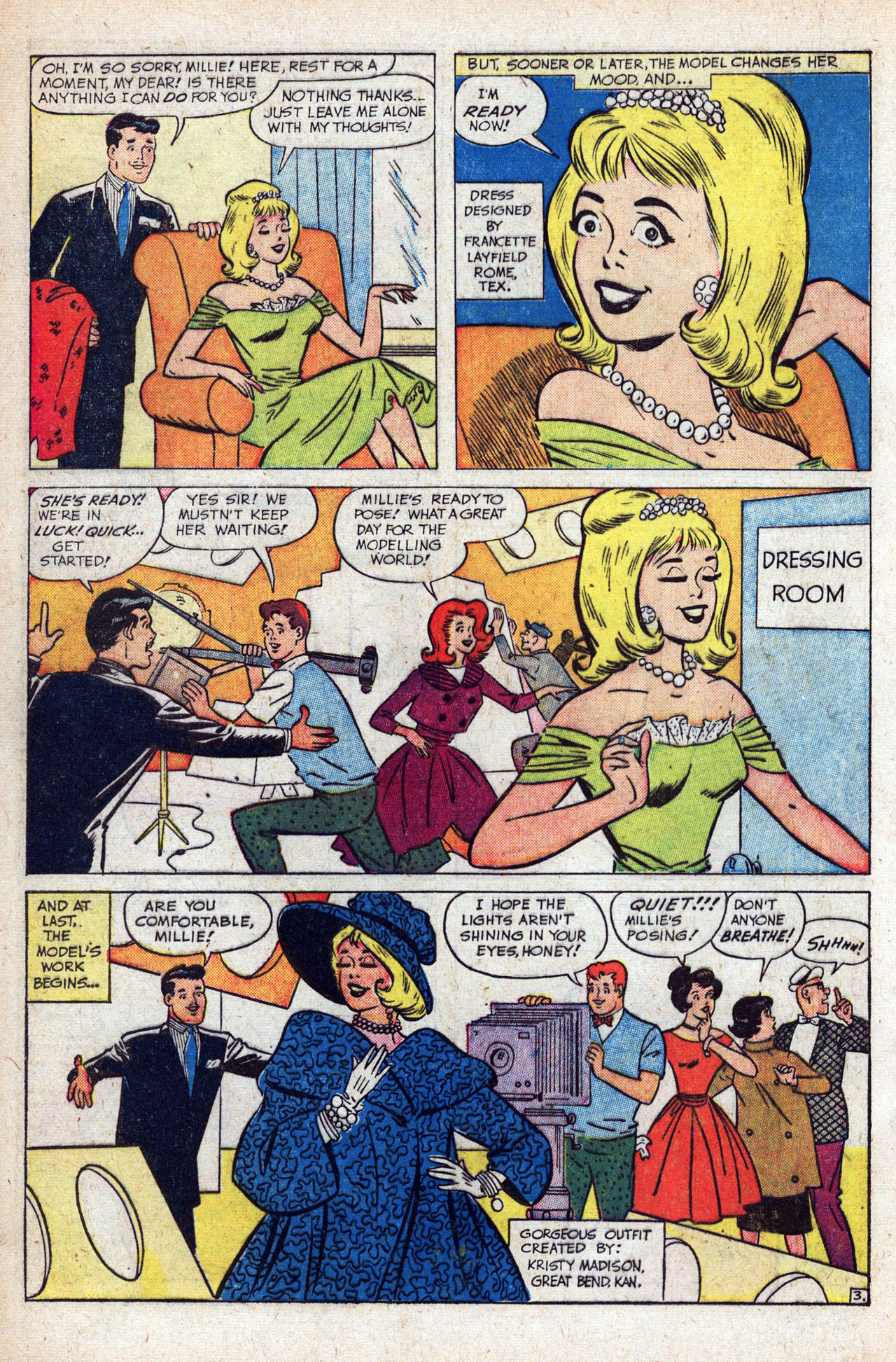 Read online Millie the Model comic -  Issue # Annual 1 - 34
