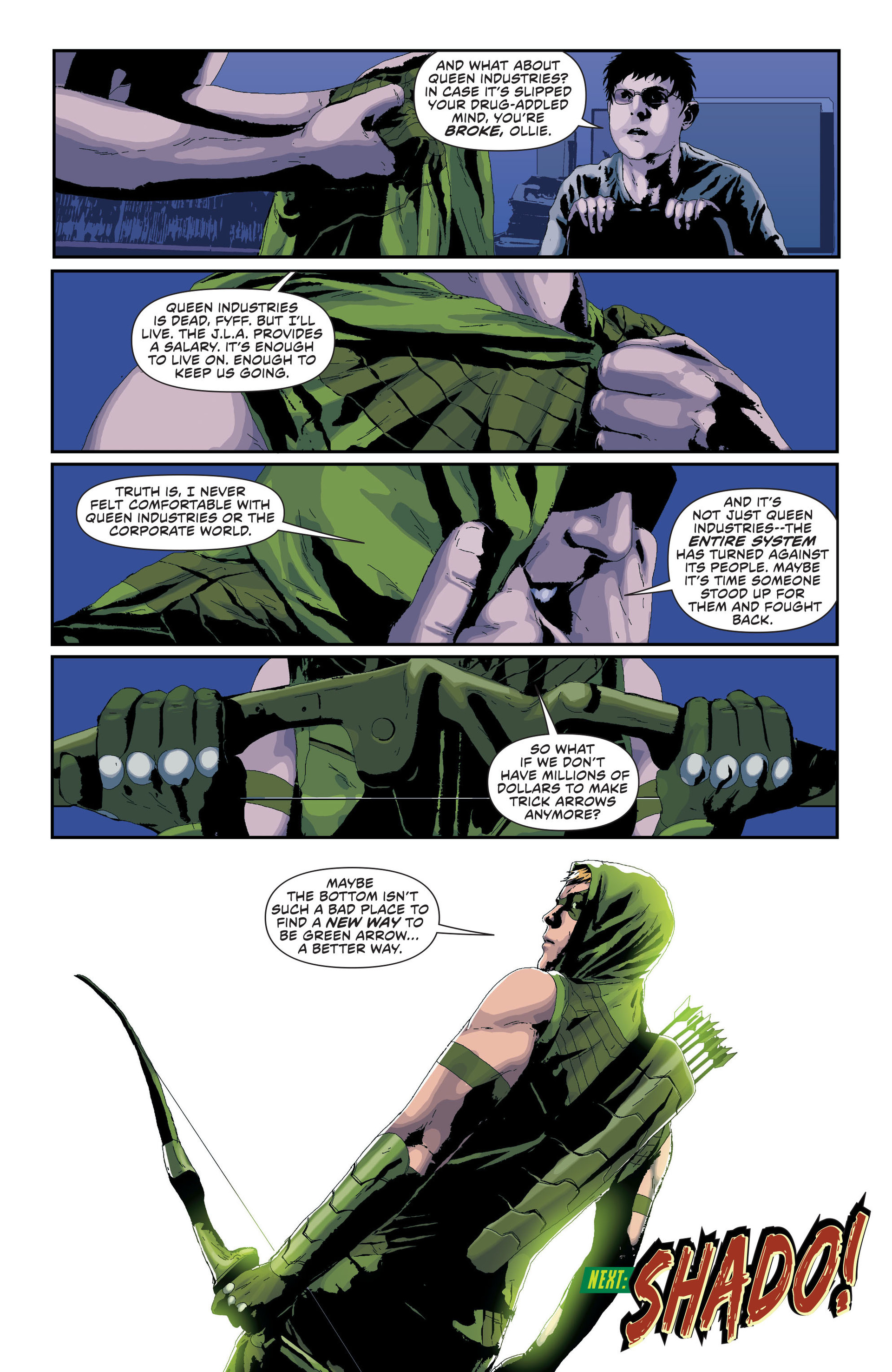 Read online Green Arrow (2011) comic -  Issue #21 - 19