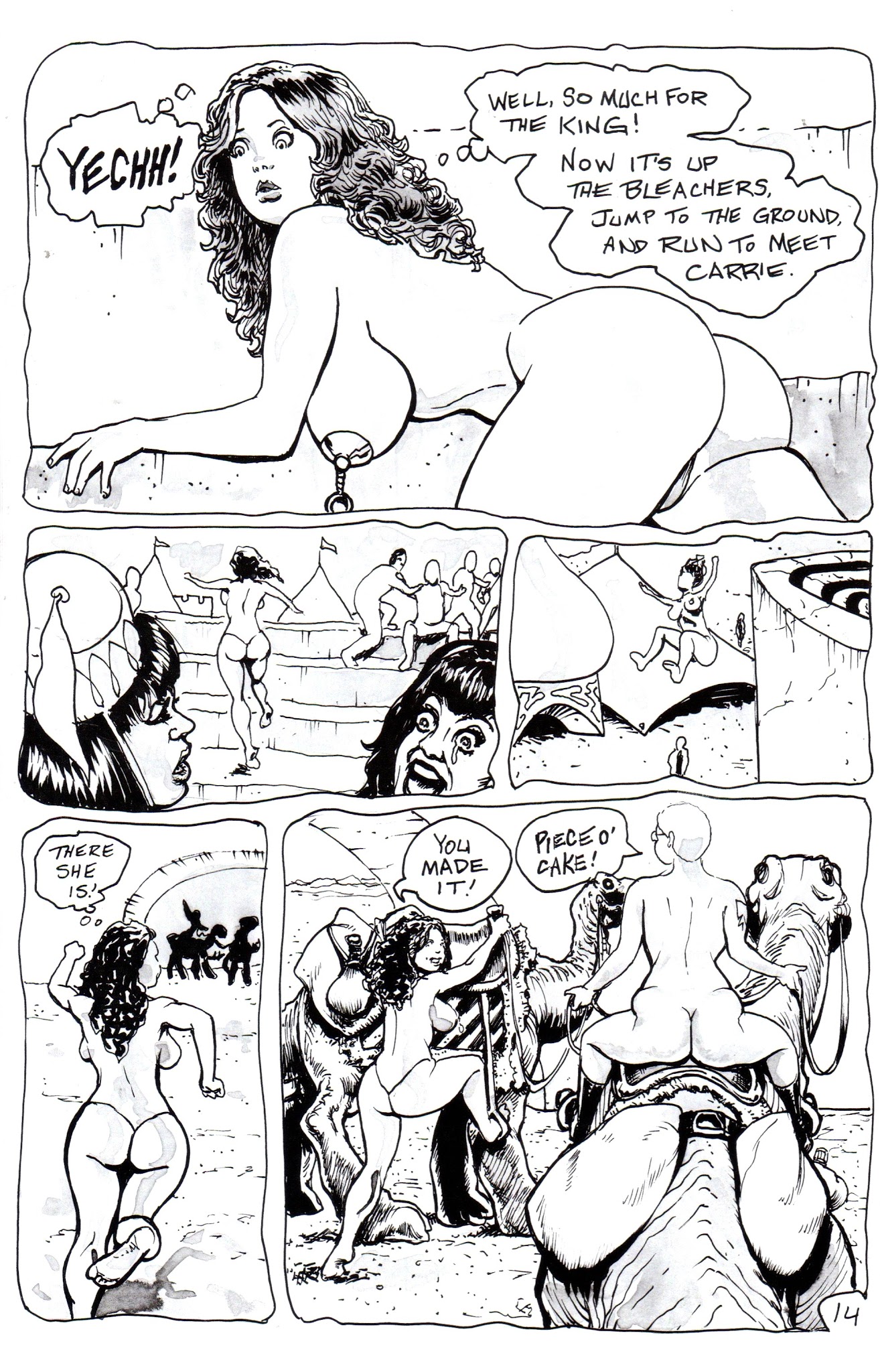 Read online Cavewoman: Oasis comic -  Issue #2 - 16