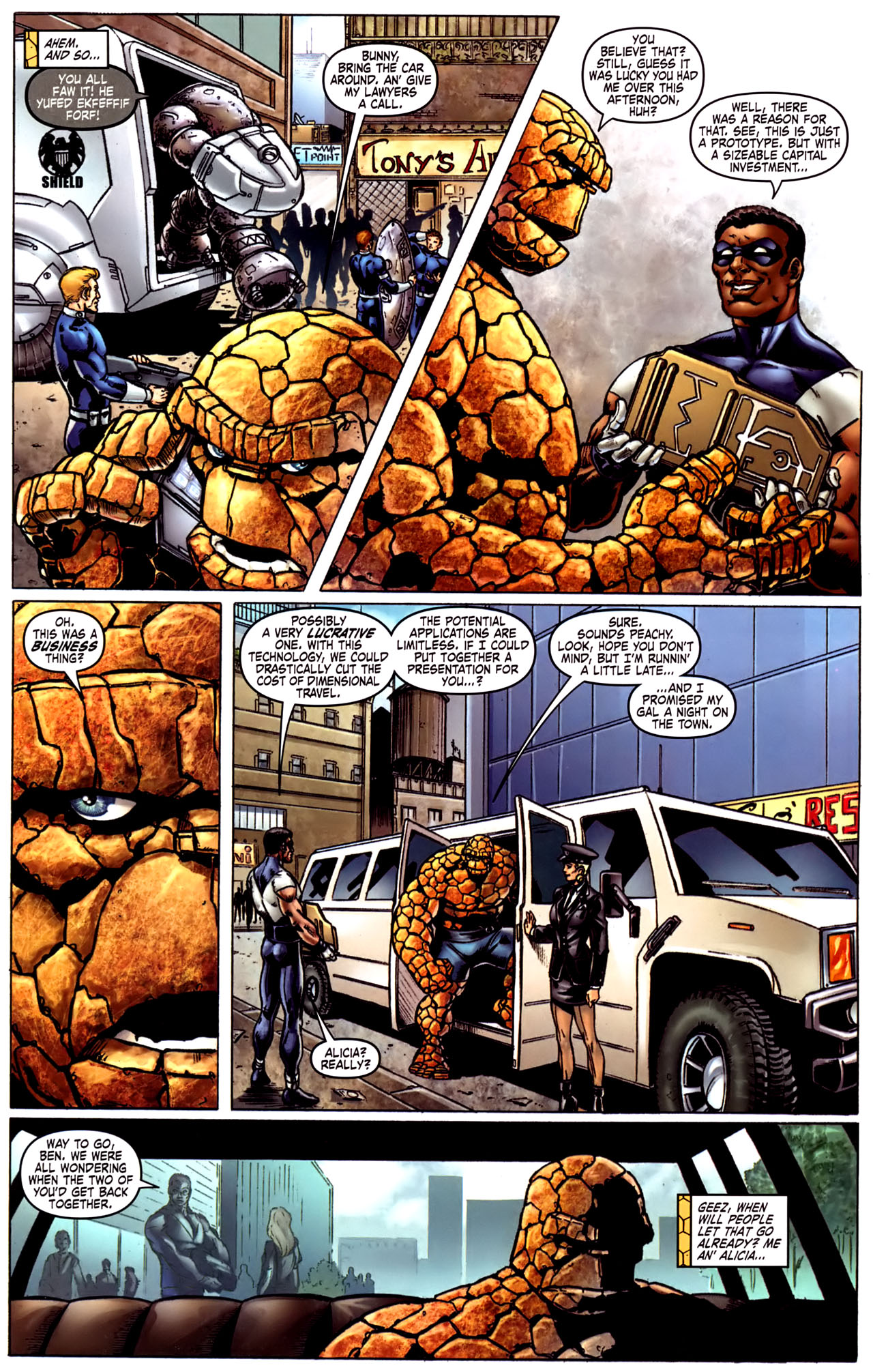 Read online The Thing (2006) comic -  Issue #1 - 7