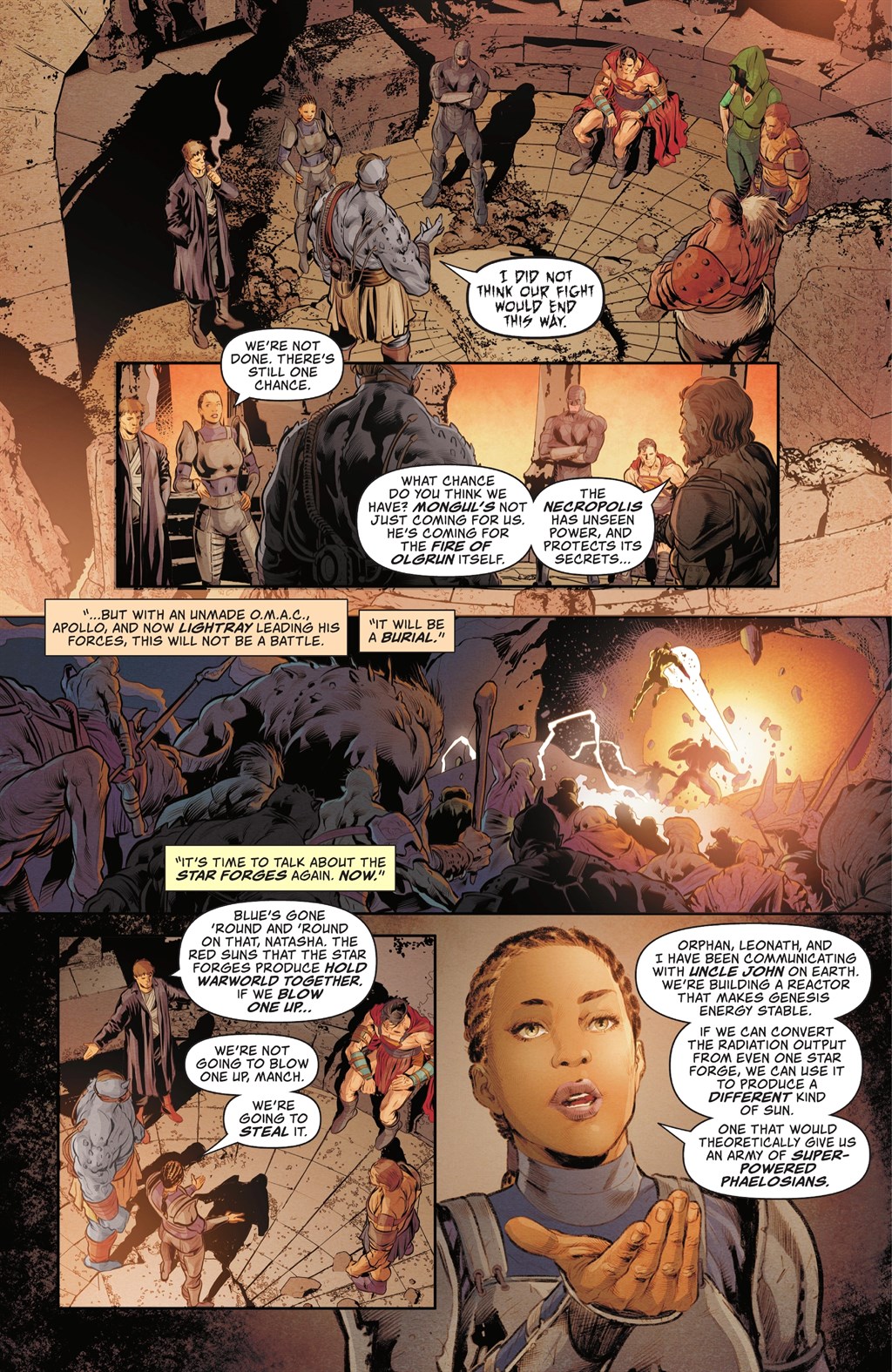Read online Superman: Action Comics: Warworld Revolution comic -  Issue # TPB (Part 2) - 2
