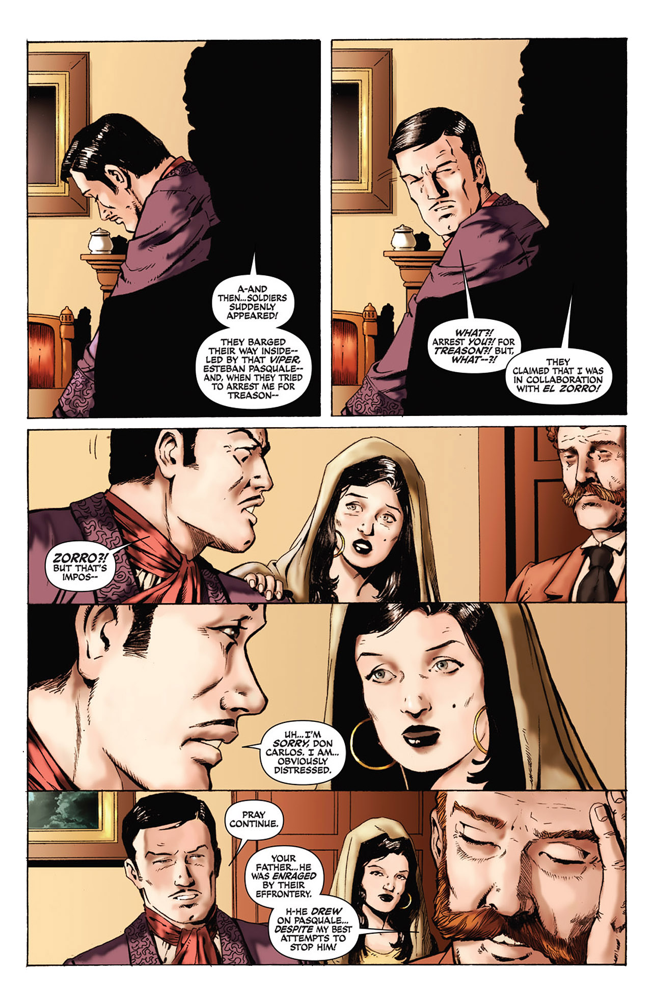 Read online Zorro Rides Again comic -  Issue #5 - 4