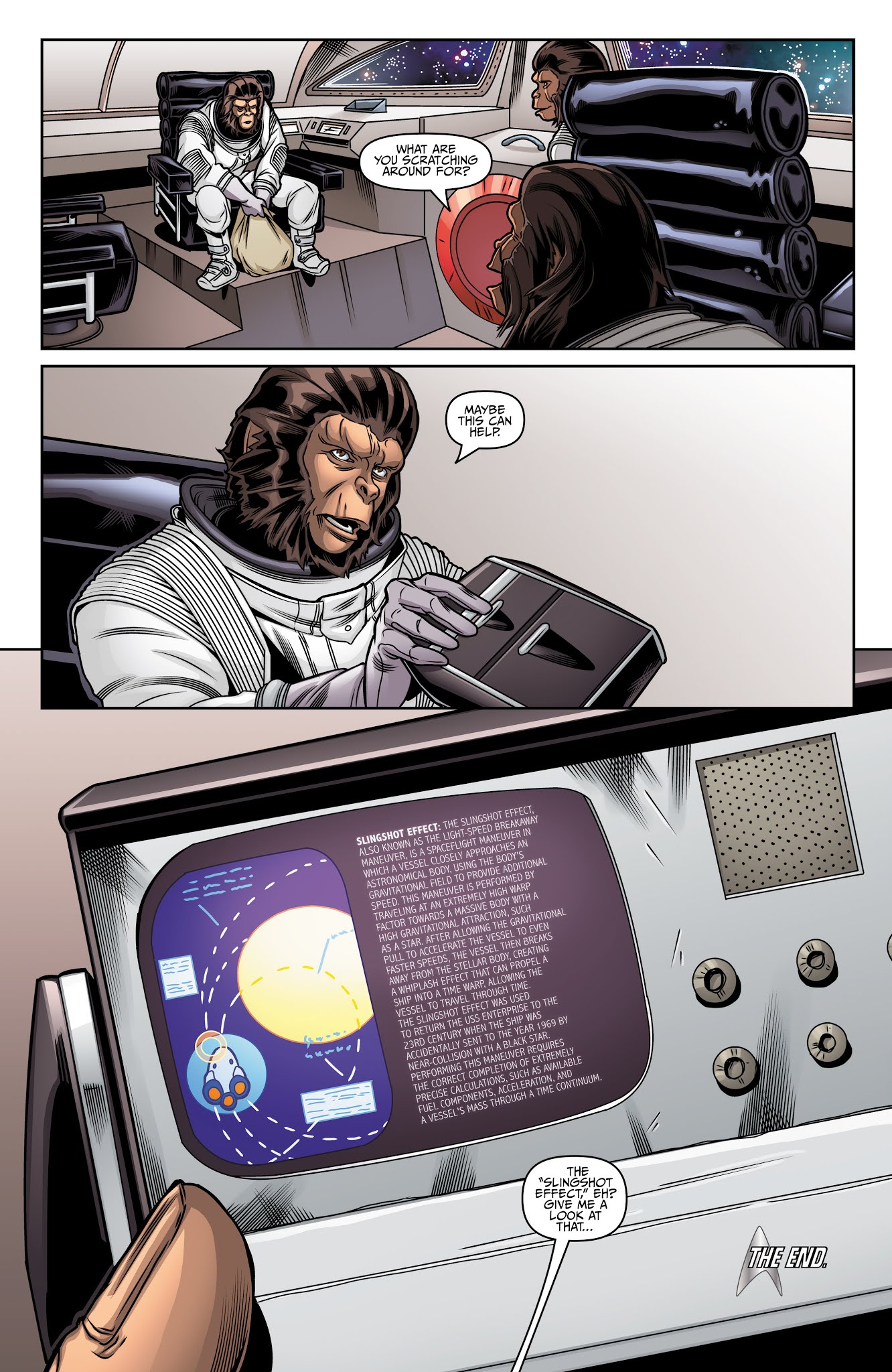 Read online Star Trek/Planet of the Apes: The Primate Directive comic -  Issue # _TPB - 111