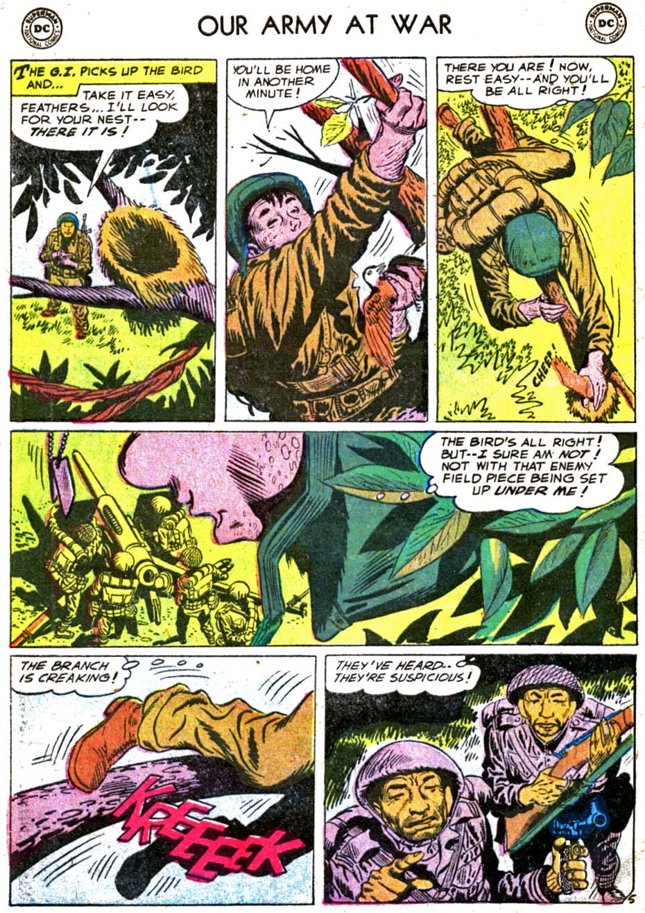 Read online Our Army at War (1952) comic -  Issue #59 - 32