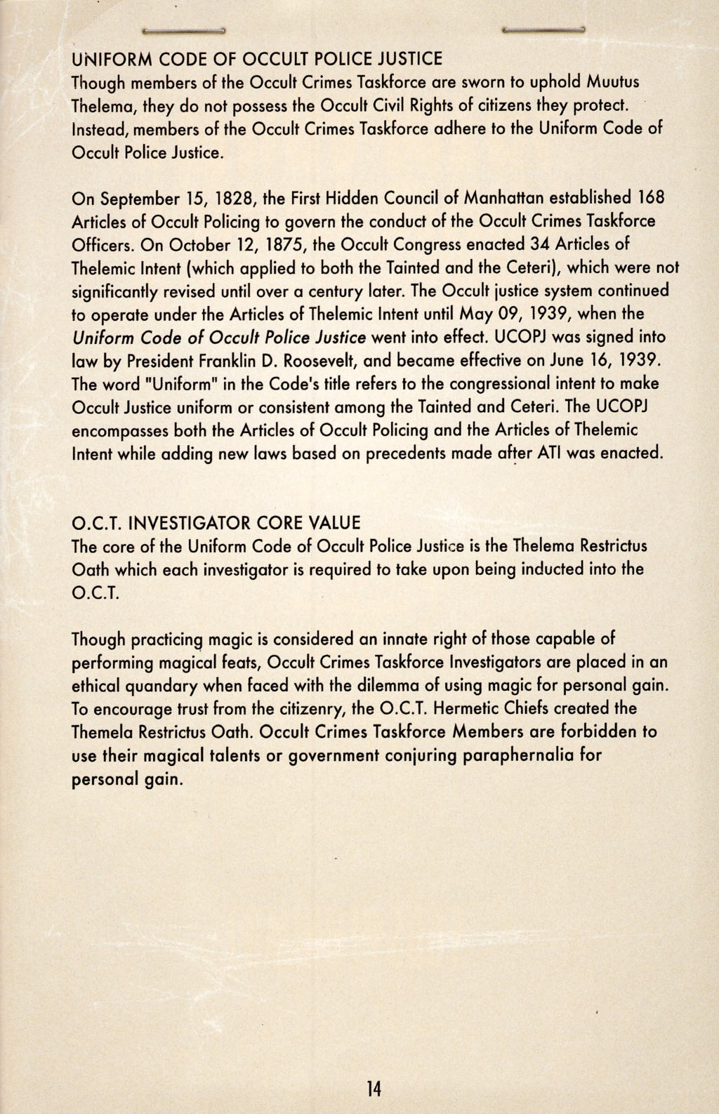 Read online O.C.T.: Occult Crimes Taskforce comic -  Issue #3 - 27