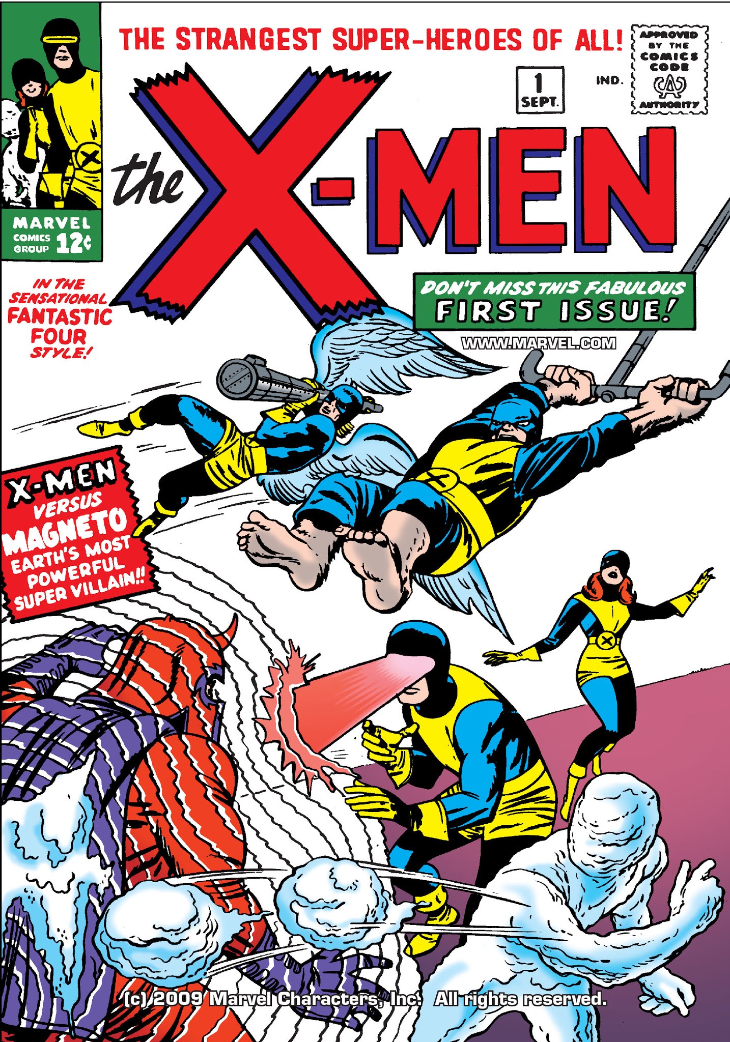 Read online Marvel Masterworks: The X-Men comic -  Issue # TPB 1 (Part 1) - 3