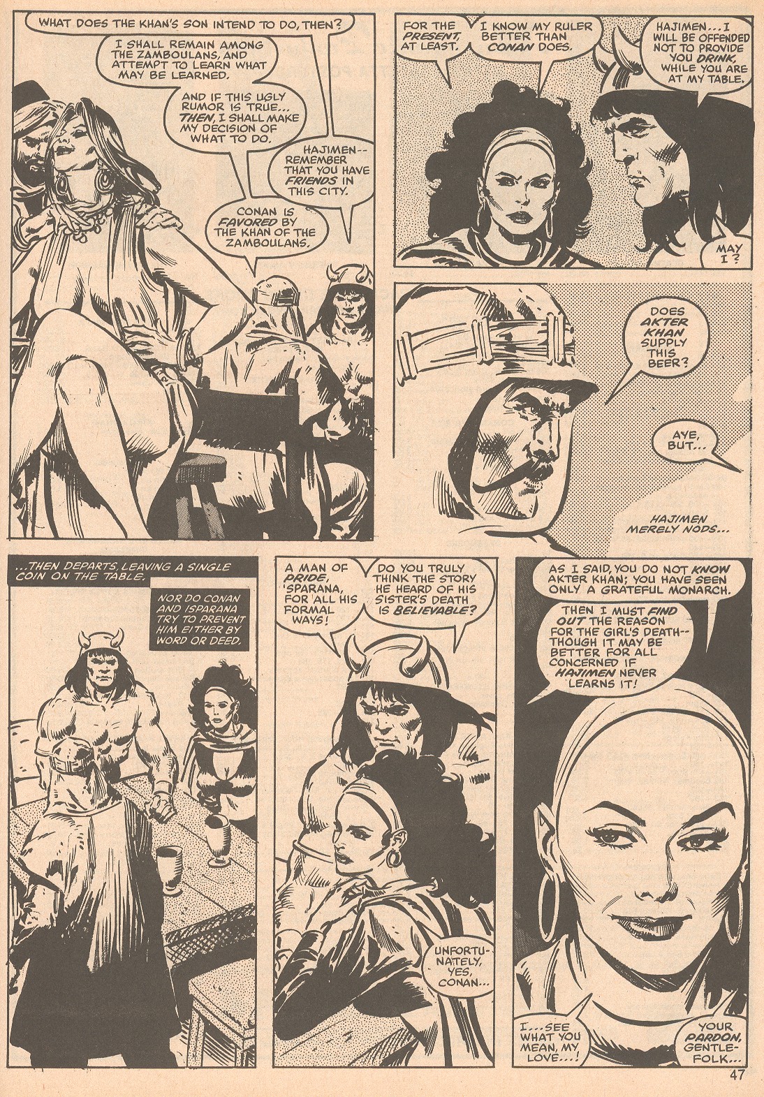 The Savage Sword Of Conan issue 57 - Page 47