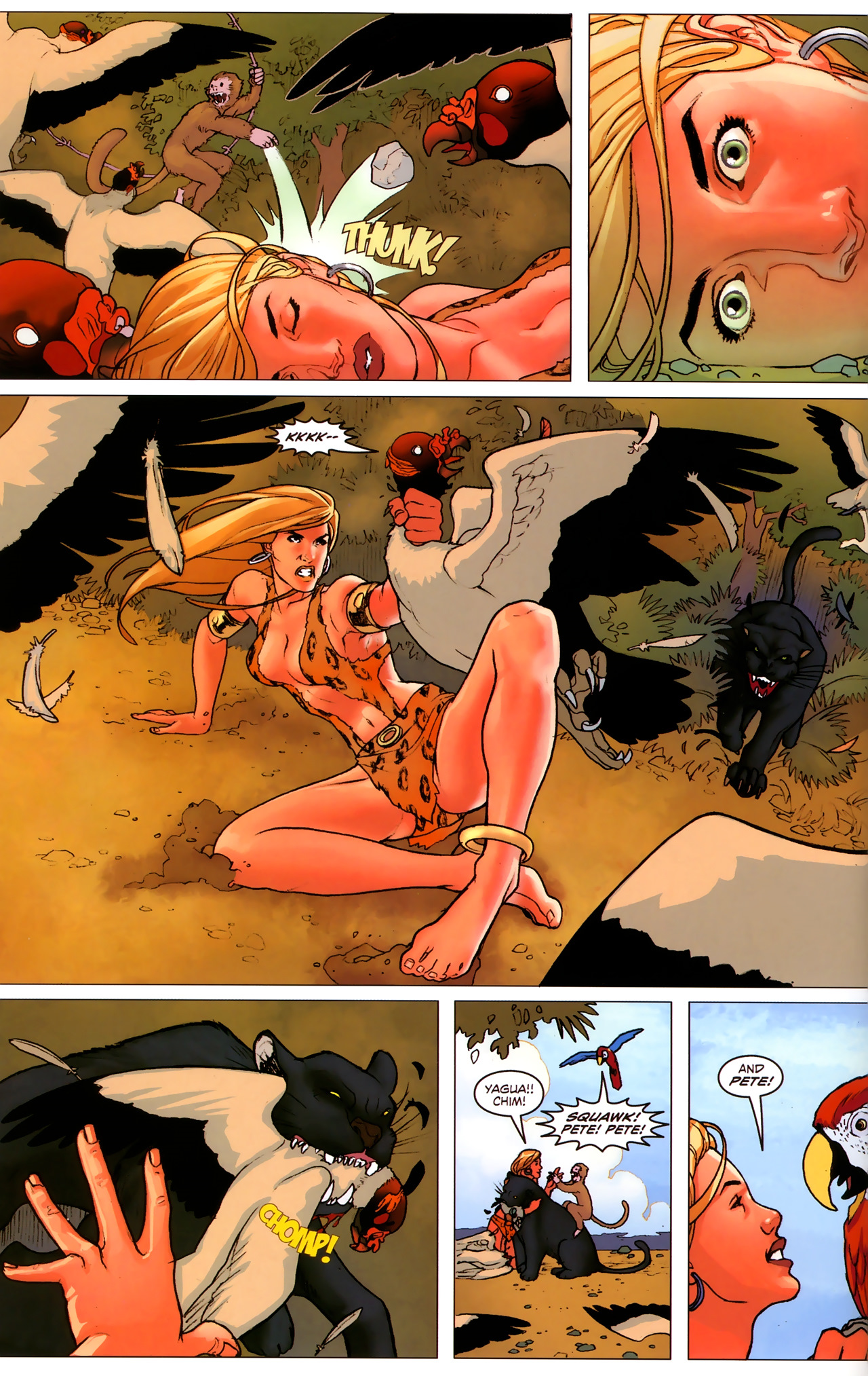 Read online Sheena Queen of the Jungle: Dark Rising comic -  Issue #2 - 9