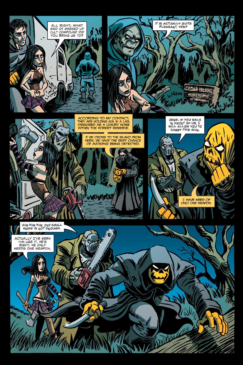 Read online Hack/Slash Deluxe comic -  Issue # TPB 3 (Part 2) - 78