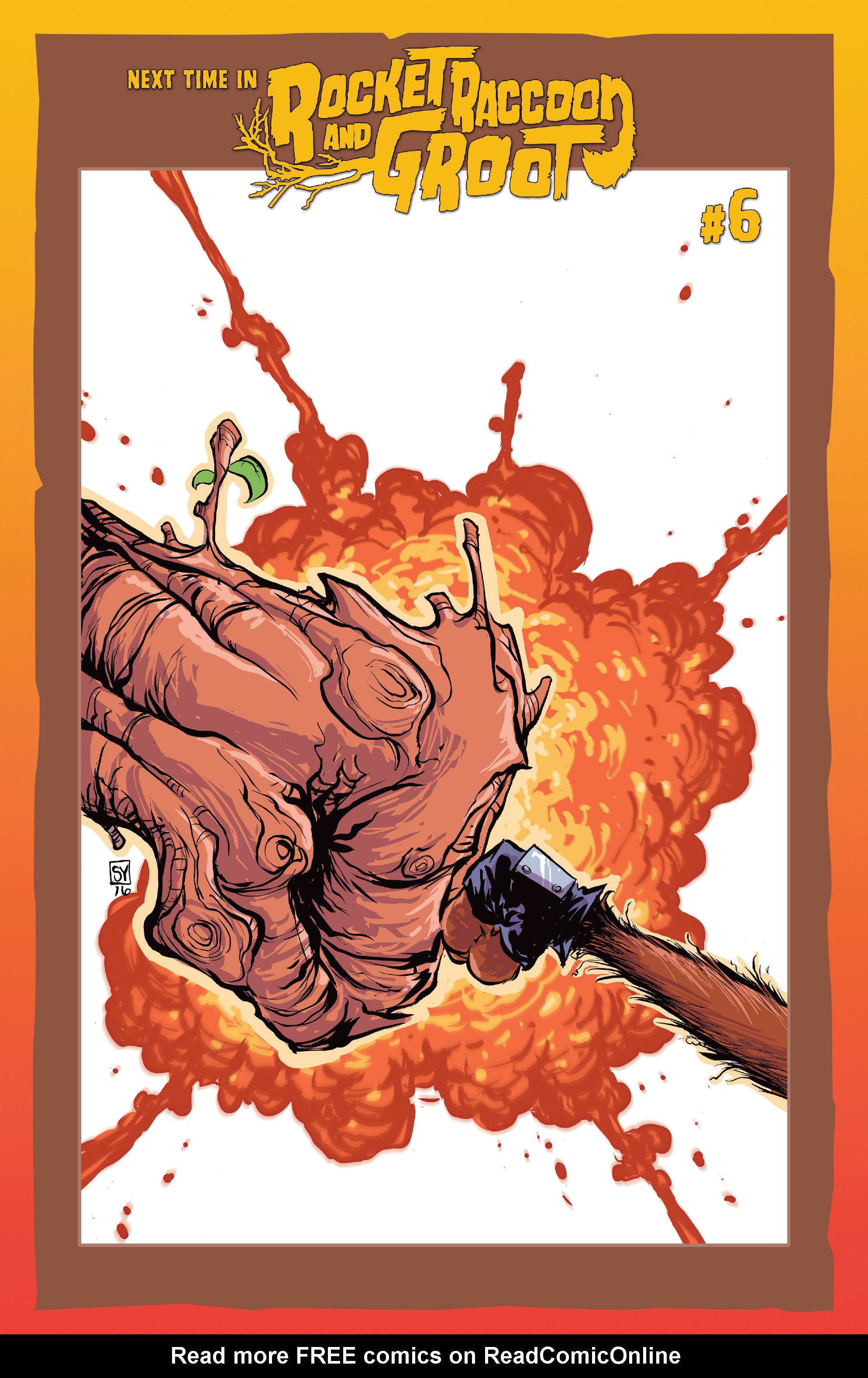 Read online Rocket Raccoon & Groot comic -  Issue #5 - 22