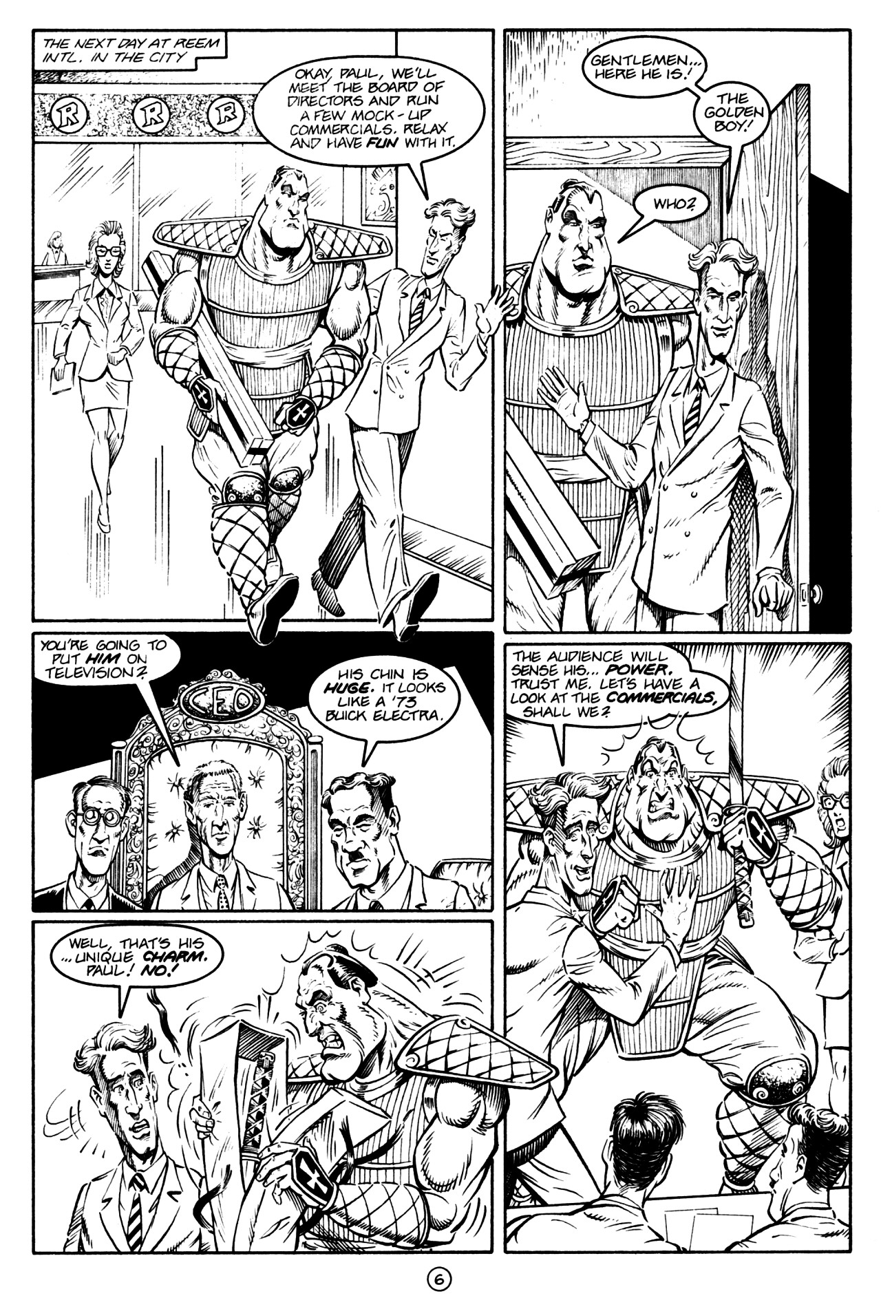 Read online Paul the Samurai (1992) comic -  Issue #4 - 8