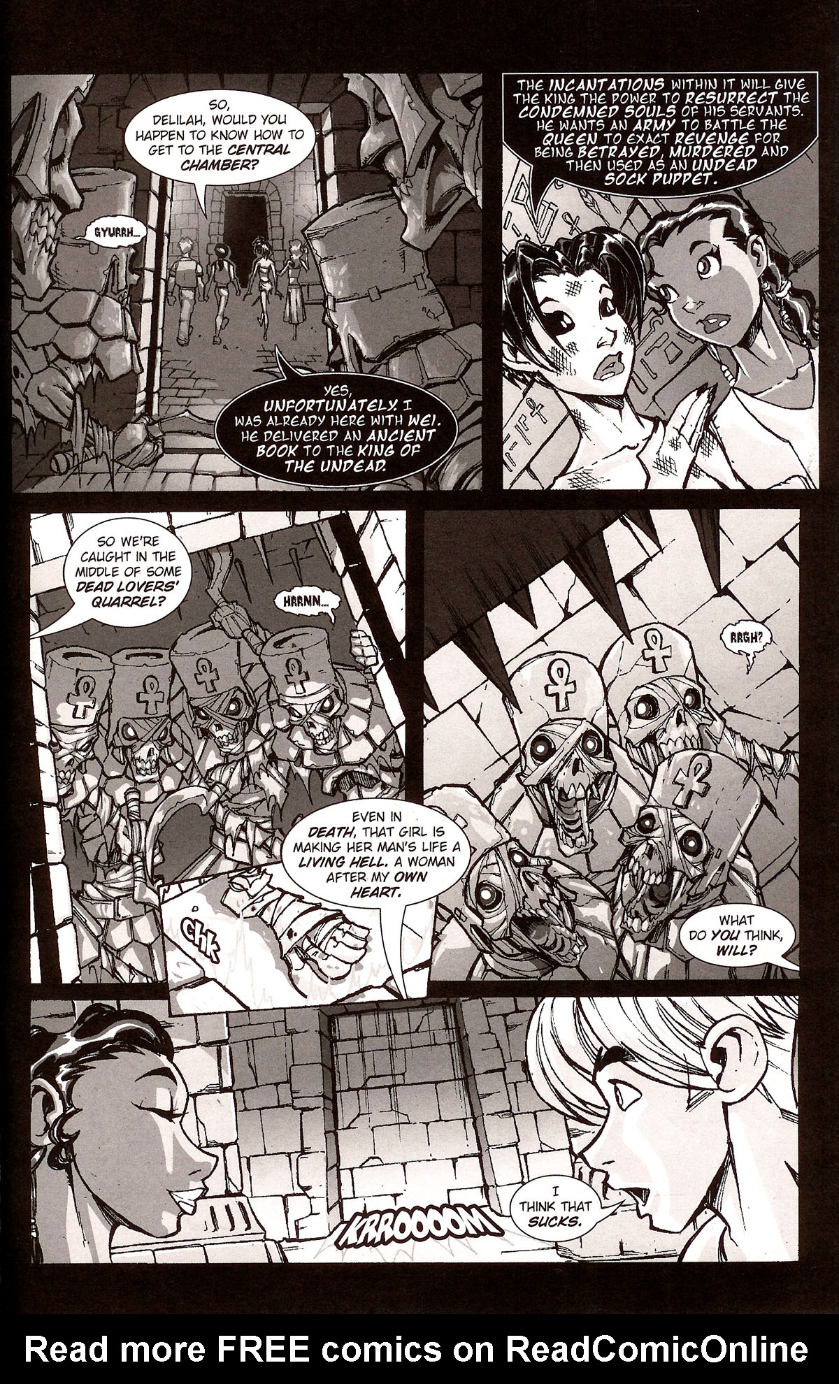 Read online I Hunt Monsters comic -  Issue #5 - 11