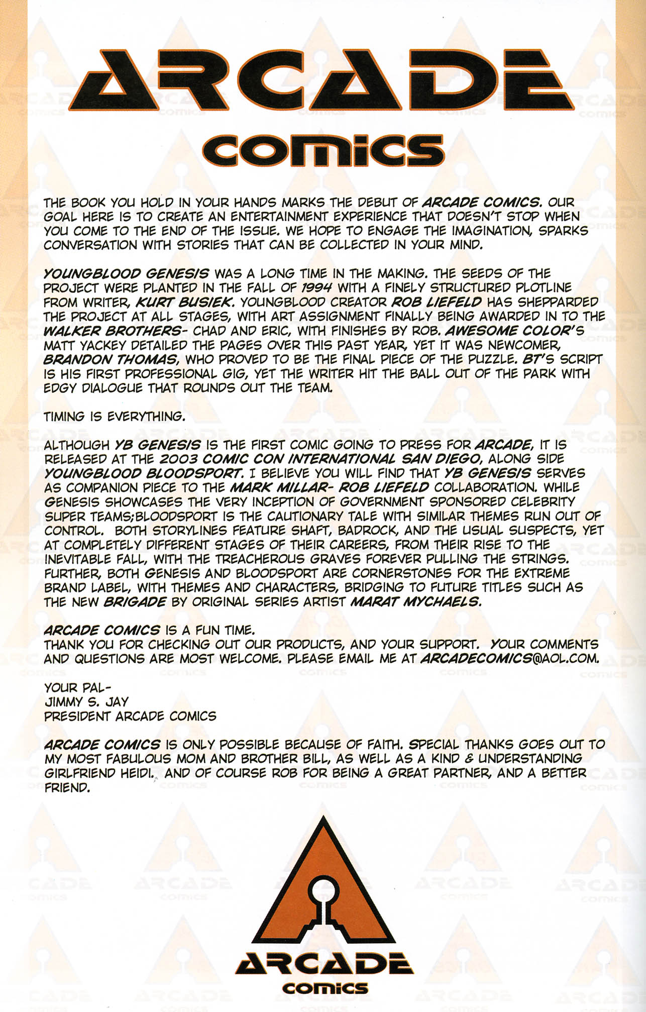 Read online Youngblood: Genesis comic -  Issue #1 - 35