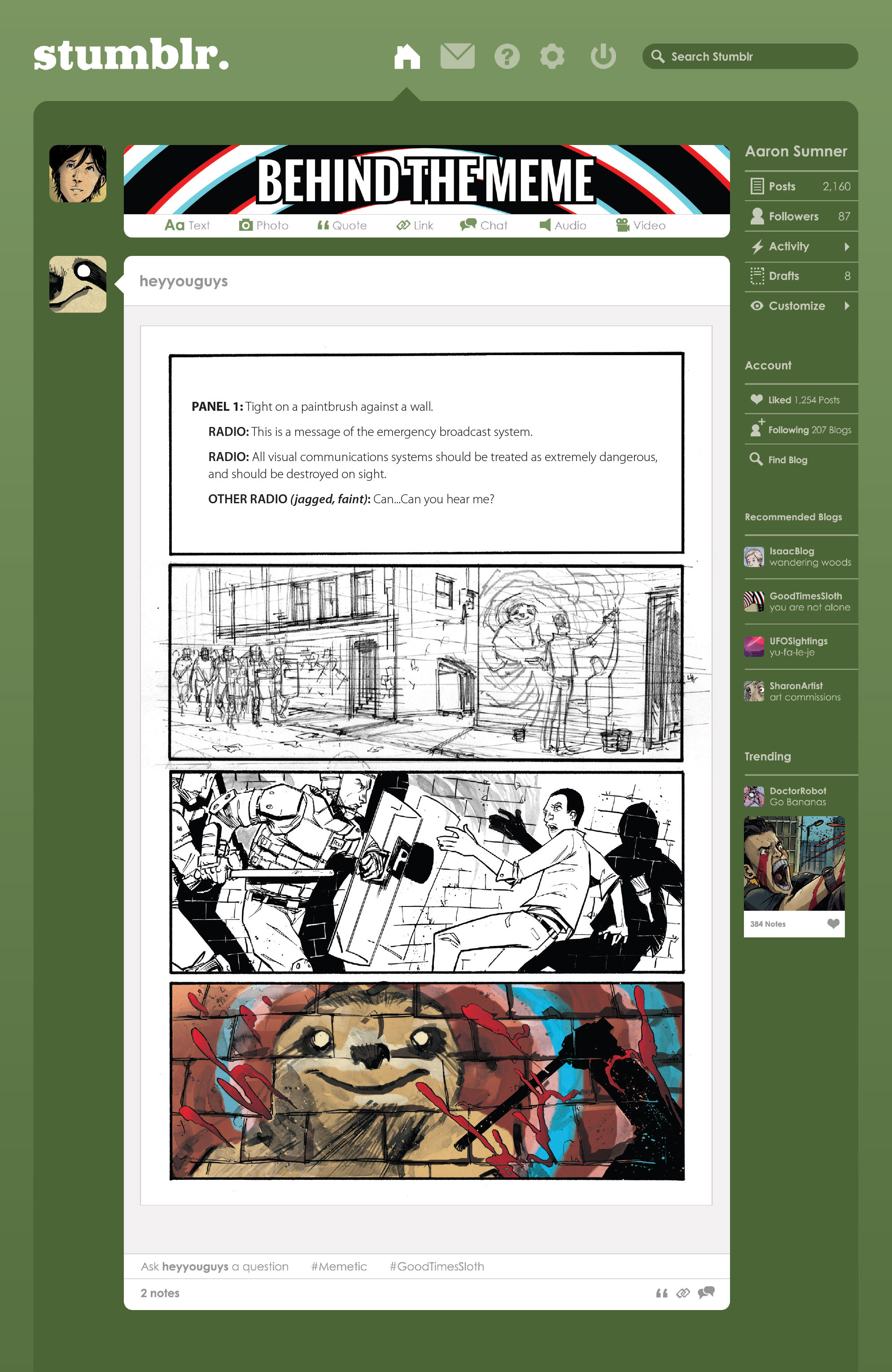 Read online Memetic comic -  Issue #2 - 35