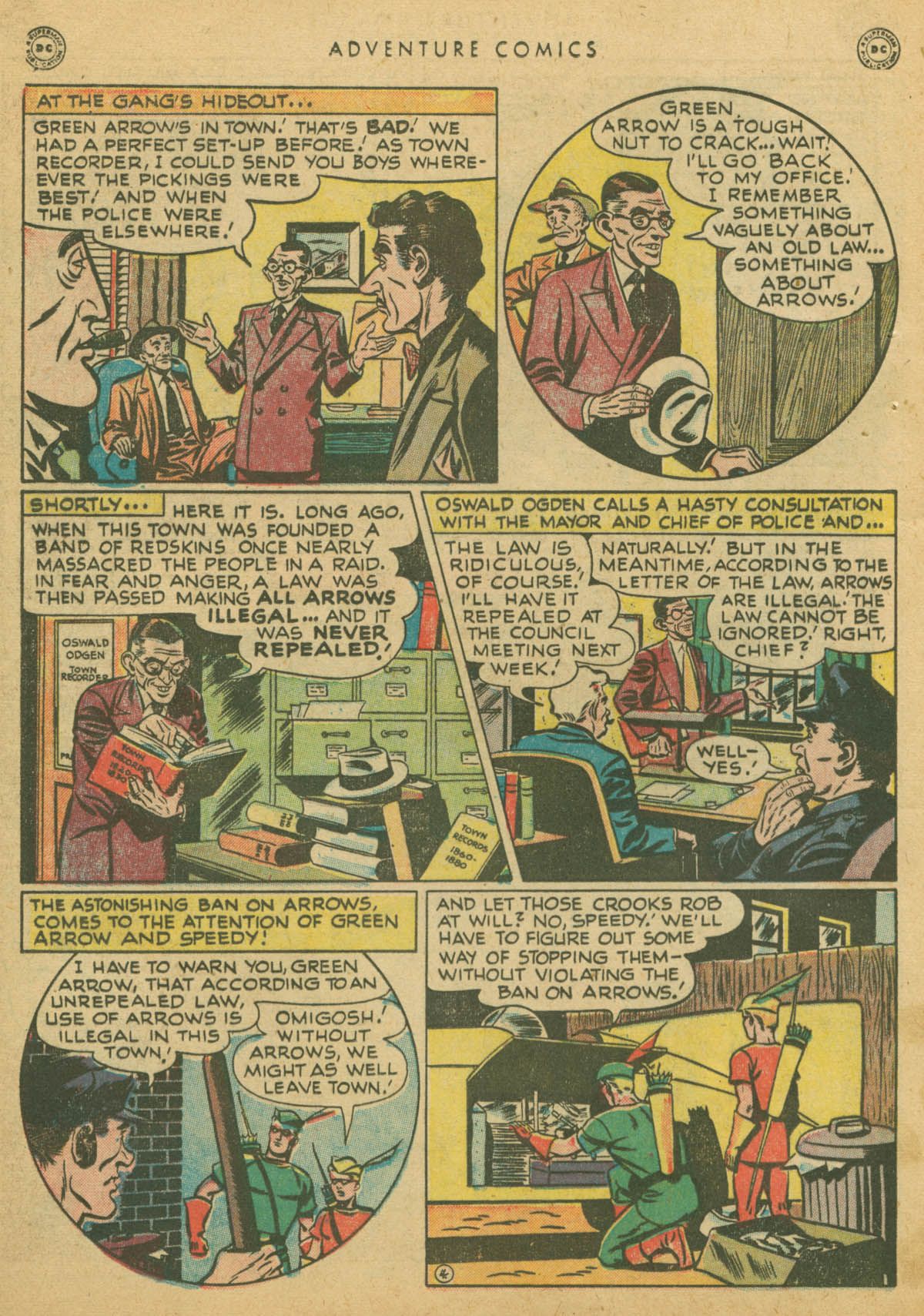 Read online Adventure Comics (1938) comic -  Issue #142 - 17