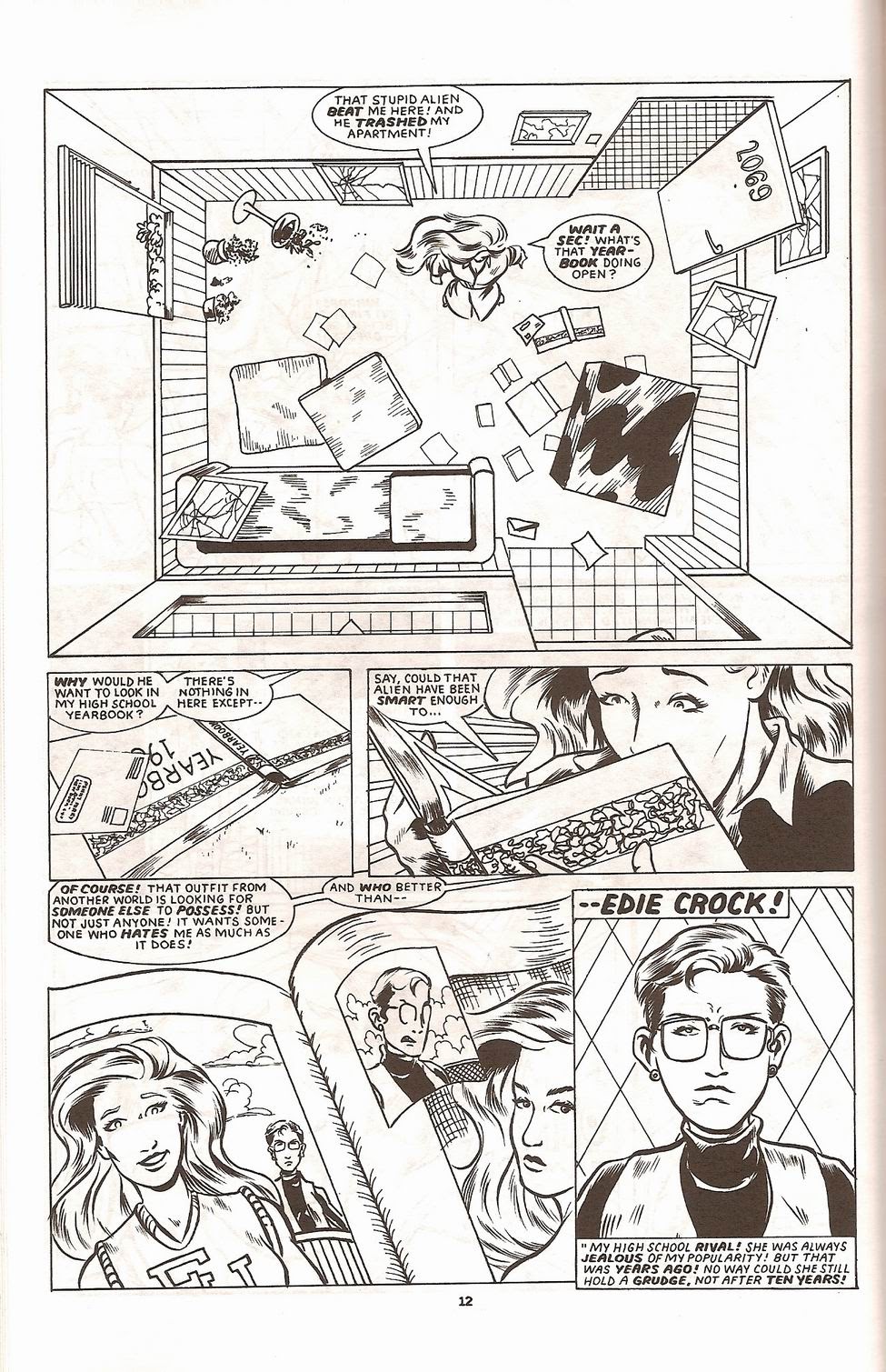 Read online Spider Femme Versus Denim comic -  Issue # Full - 14