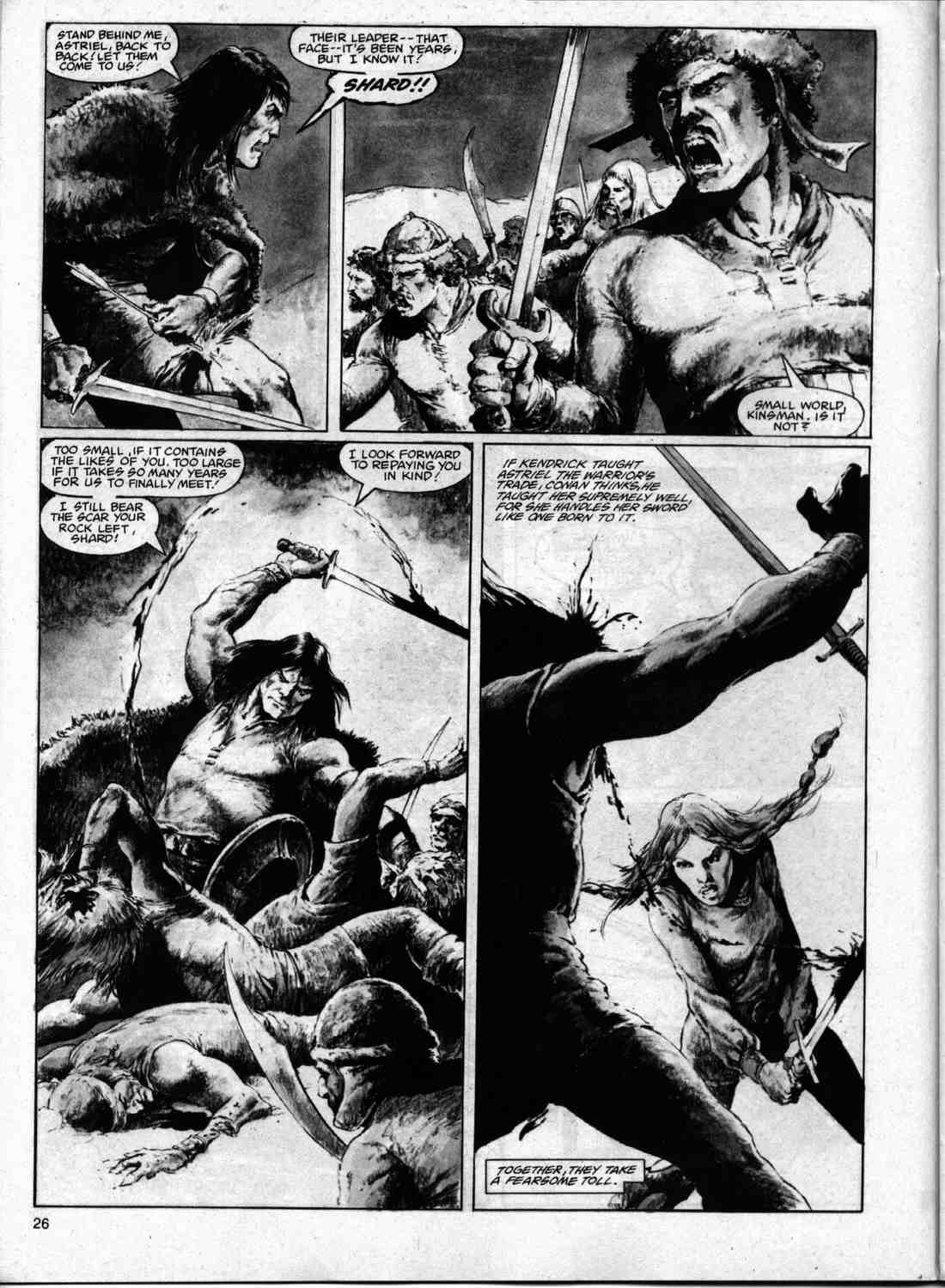 Read online The Savage Sword Of Conan comic -  Issue #74 - 25