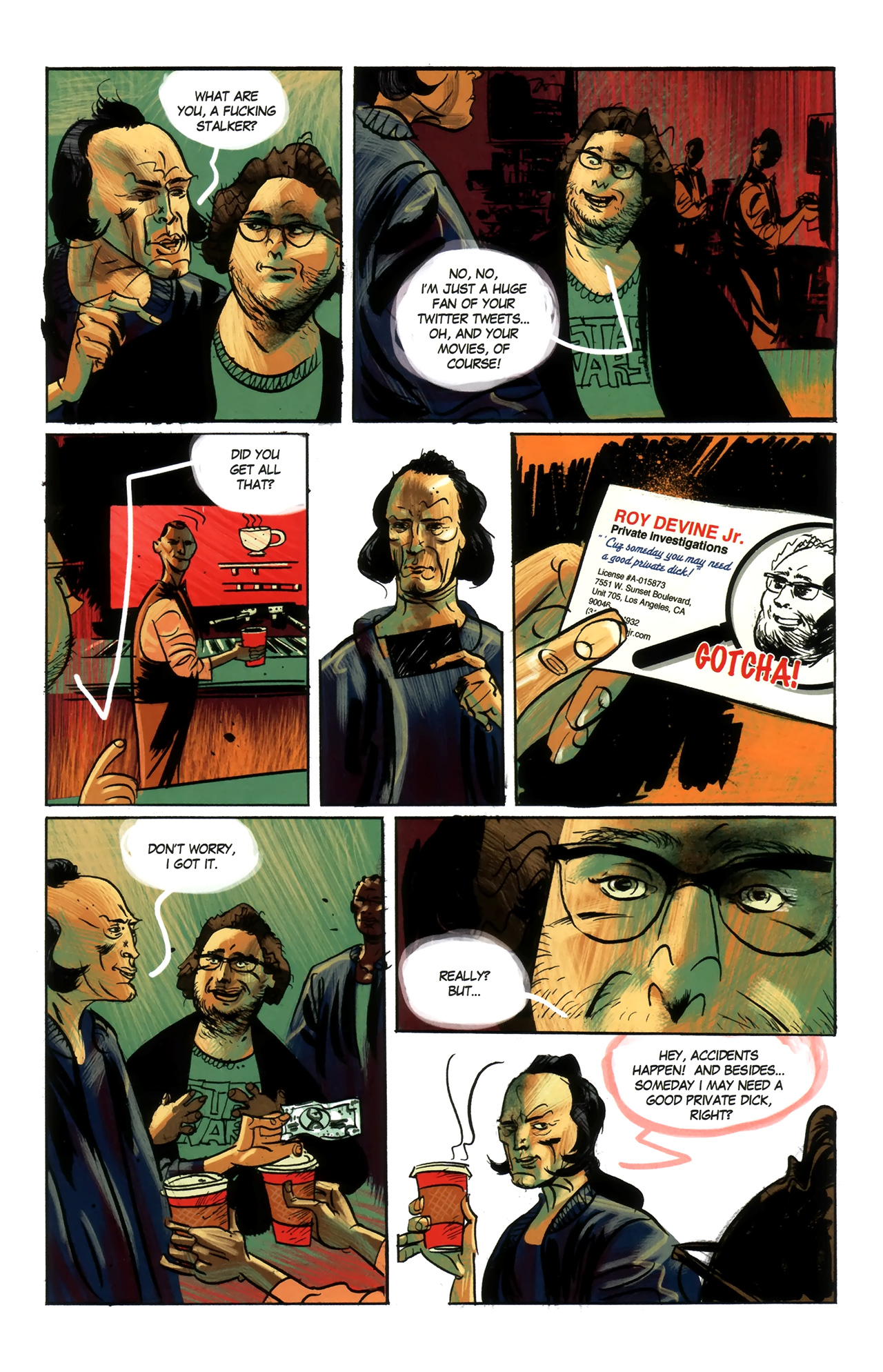 Read online Blue Estate comic -  Issue #1 - 19