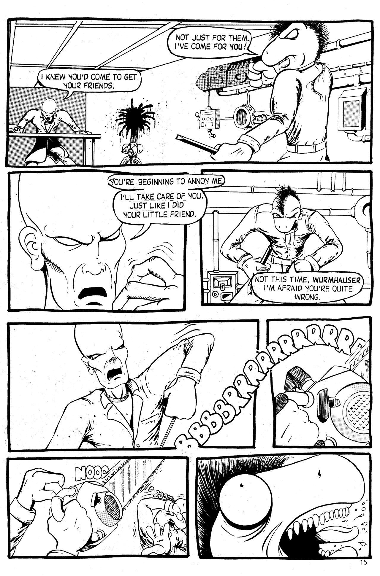 Read online Cold-Blooded Chameleon Commandos comic -  Issue #4 - 15