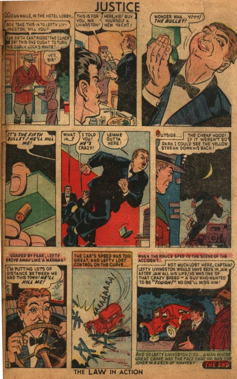 Read online Justice Comics (1948) comic -  Issue #6 - 49