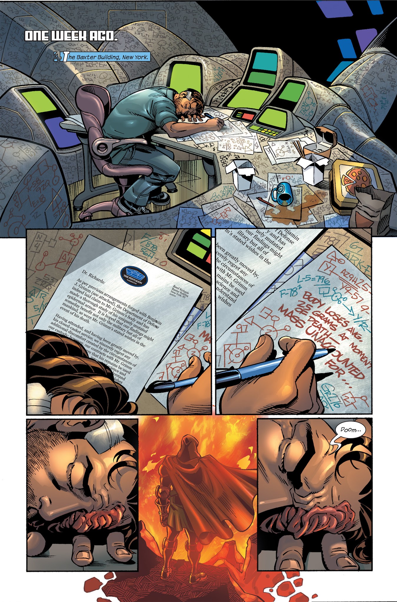 Read online Fantastic Four by Waid & Wieringo Ultimate Collection comic -  Issue # TPB 3 - 143
