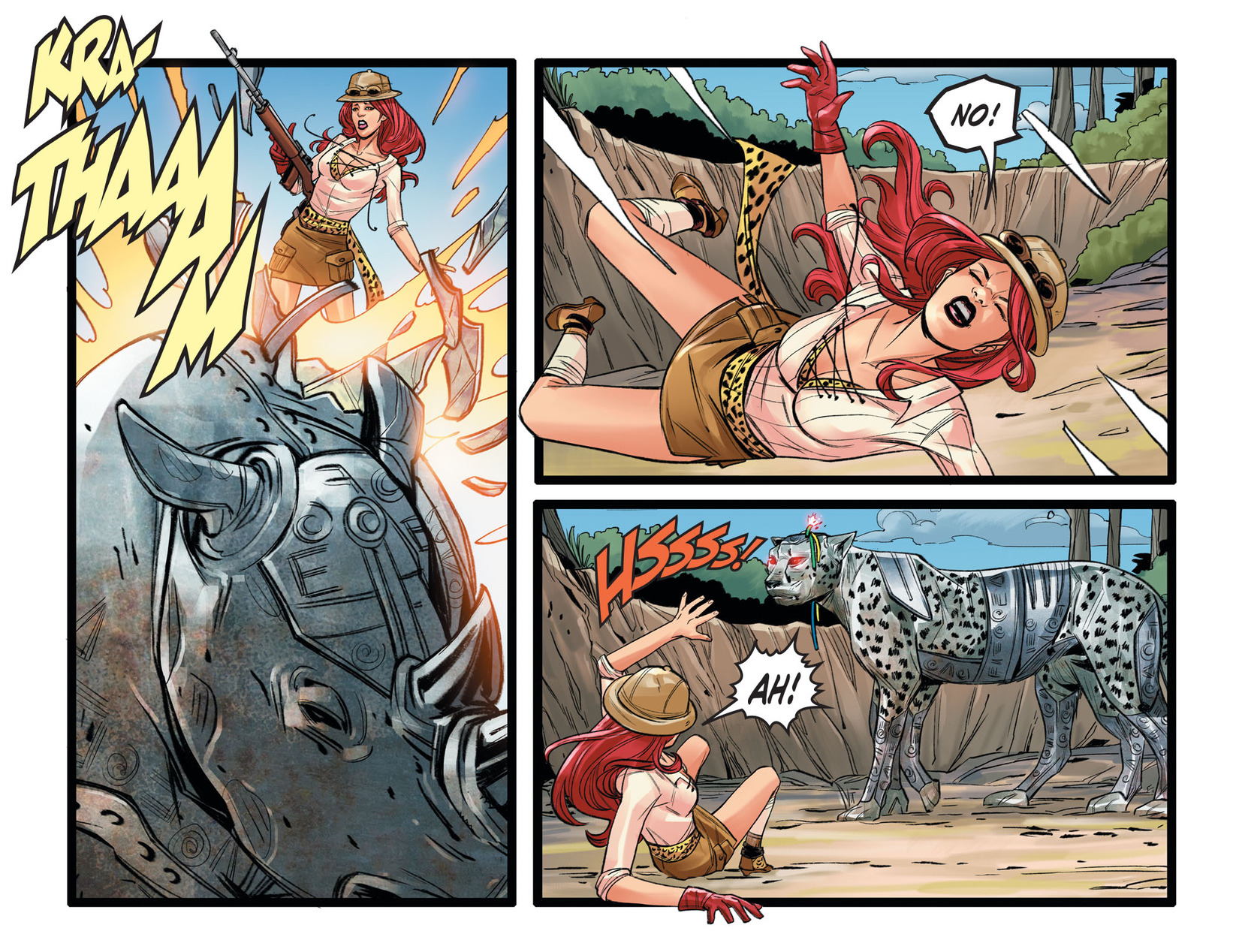 Read online DC Comics: Bombshells comic -  Issue #60 - 15