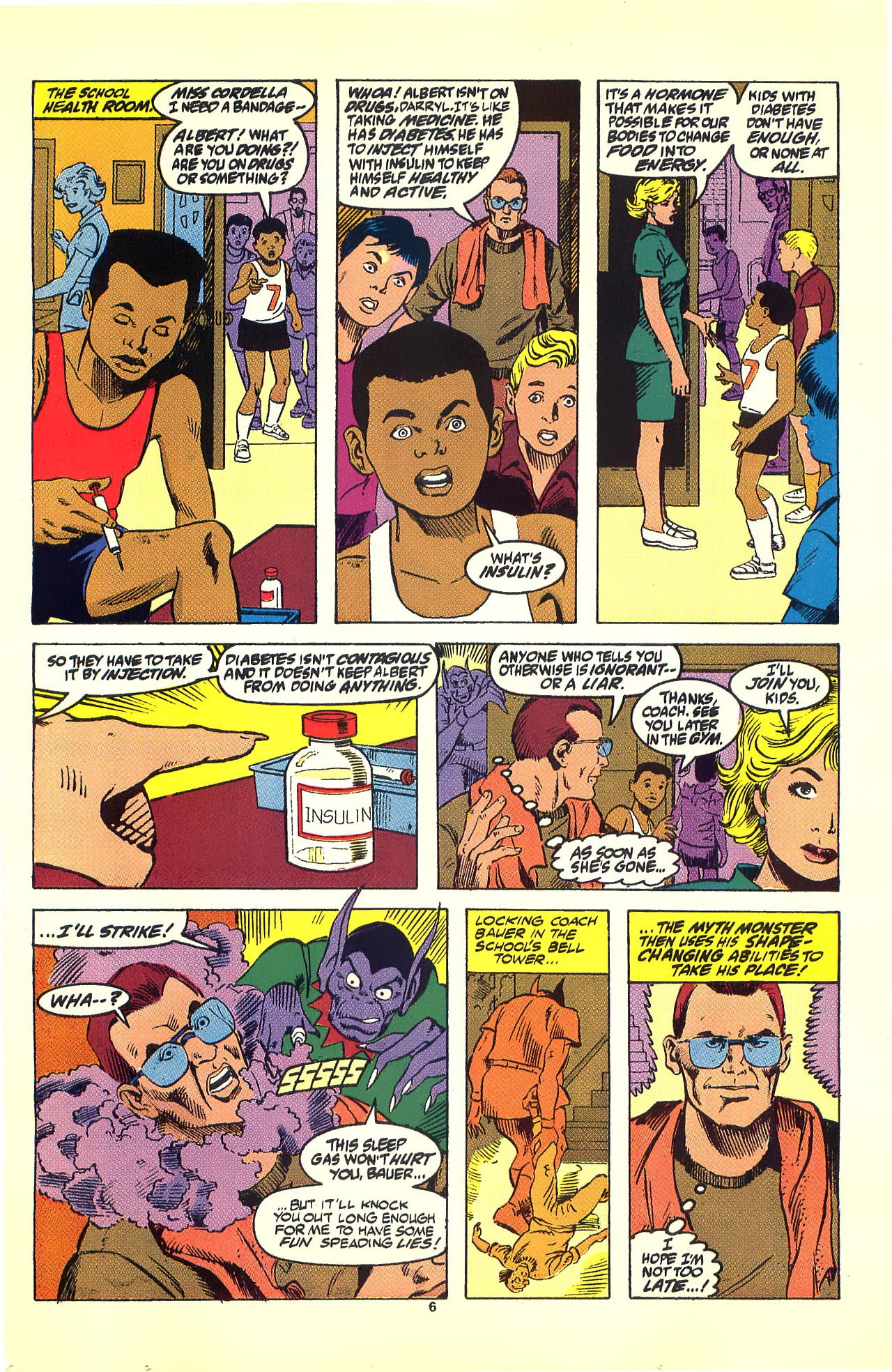 Read online Spider-Man Battles The Myth Monster comic -  Issue # Full - 8