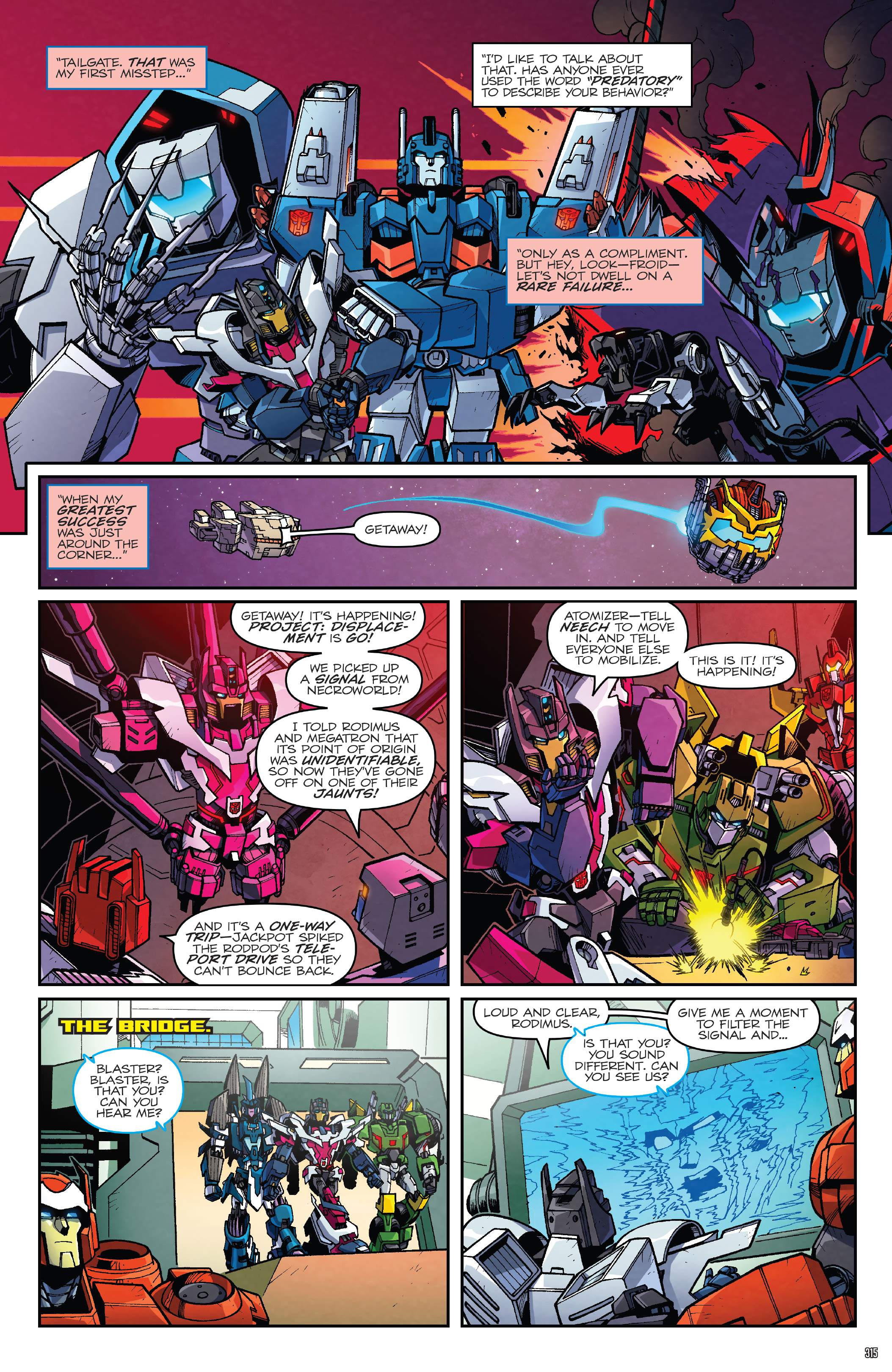 Read online Transformers: The IDW Collection Phase Three comic -  Issue # TPB 3 (Part 4) - 2