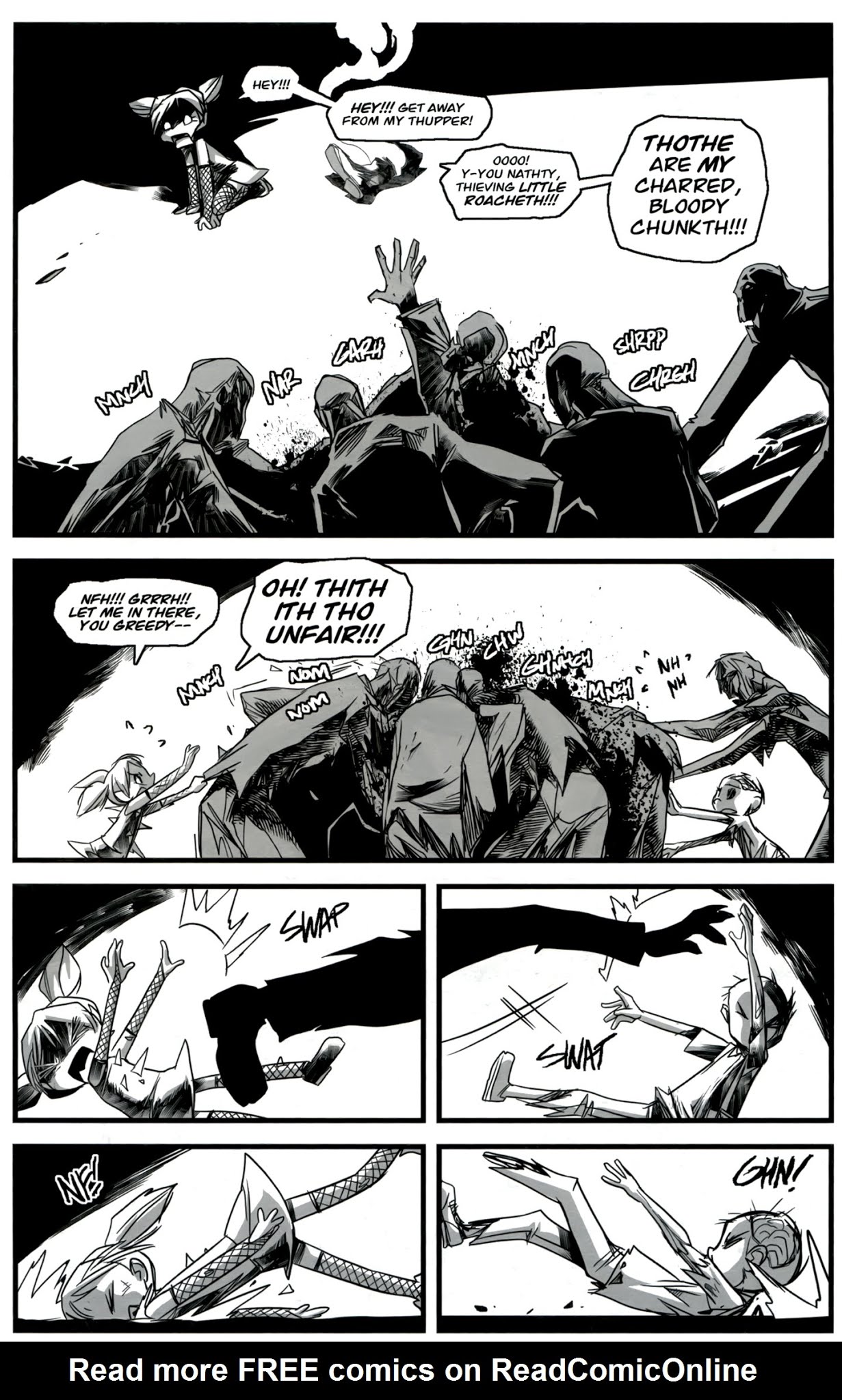 Read online The Littlest Zombie vs The Littlest Vampire comic -  Issue # Full - 15
