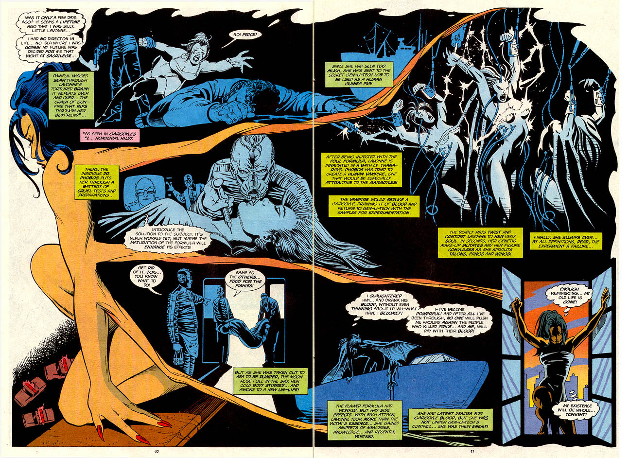 Read online Gargoyles (1995) comic -  Issue #4 - Blood From A Stone - 8