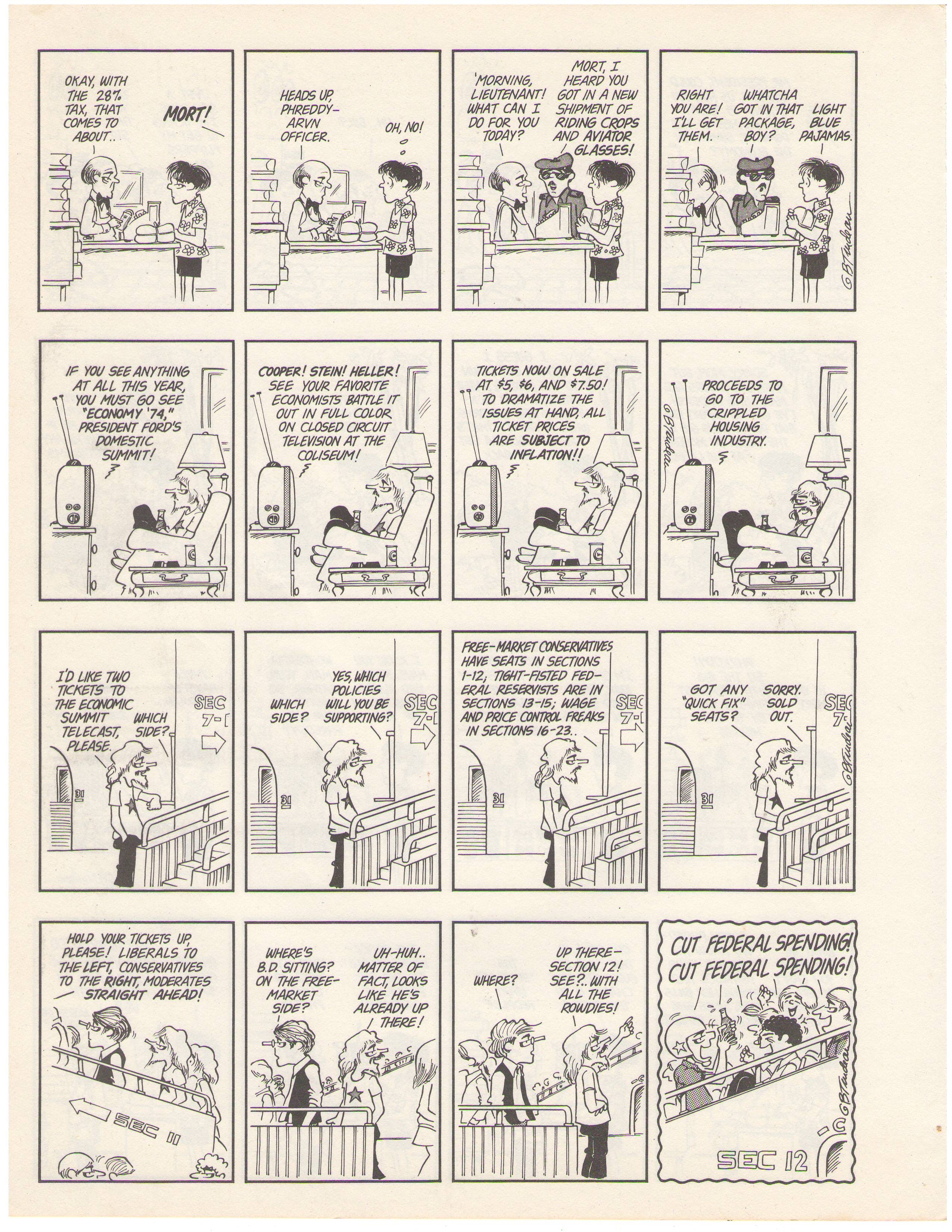 Read online The Doonesbury Chronicles comic -  Issue # TPB (Part 2) - 89