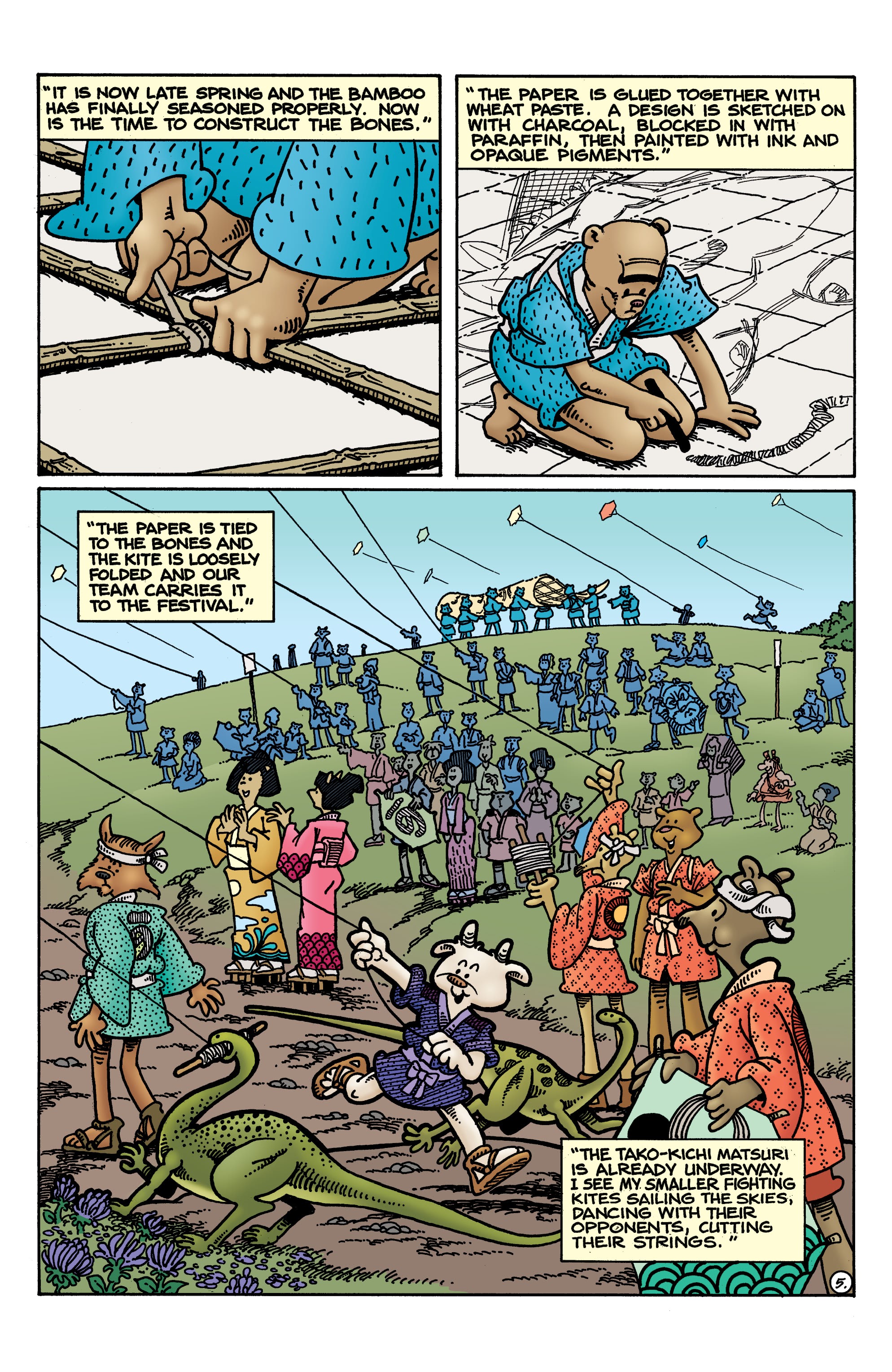 Read online Usagi Yojimbo: Lone Goat and Kid comic -  Issue #2 - 7