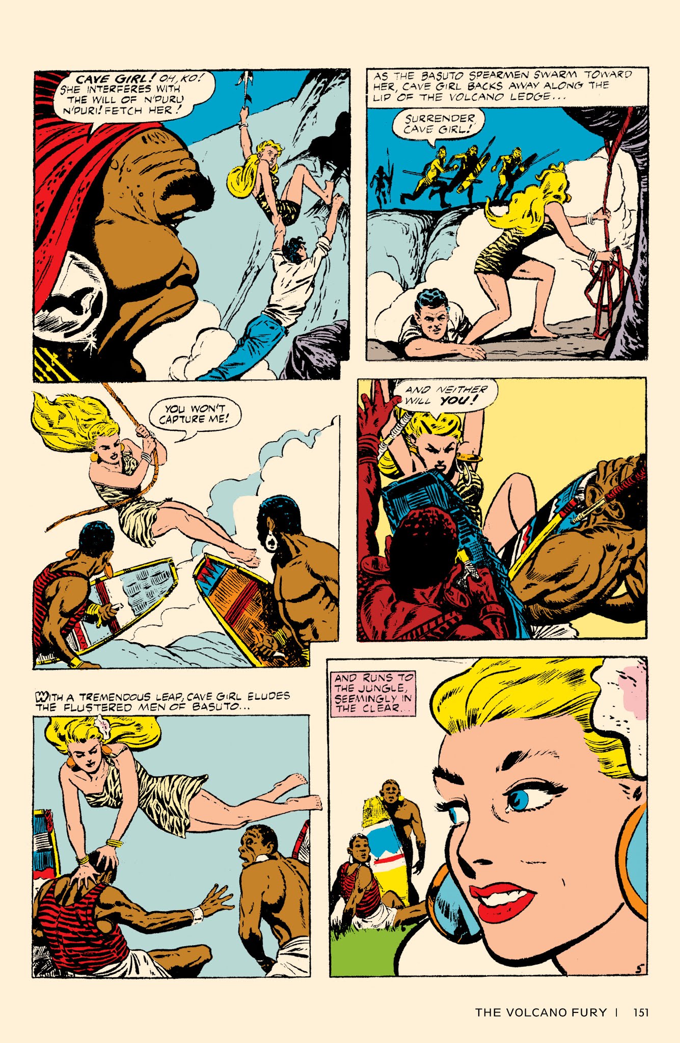 Read online Bob Powell's Complete Cave Girl comic -  Issue # TPB (Part 2) - 52